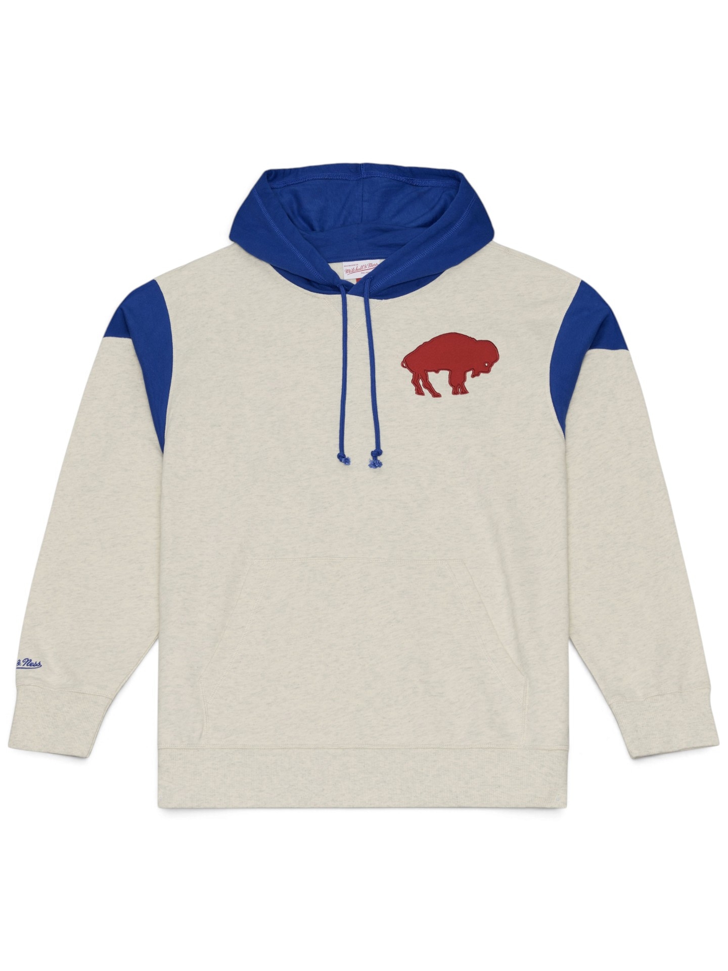 Buffalo Bills Retro Roots French Terry NFL Hoodie Cream