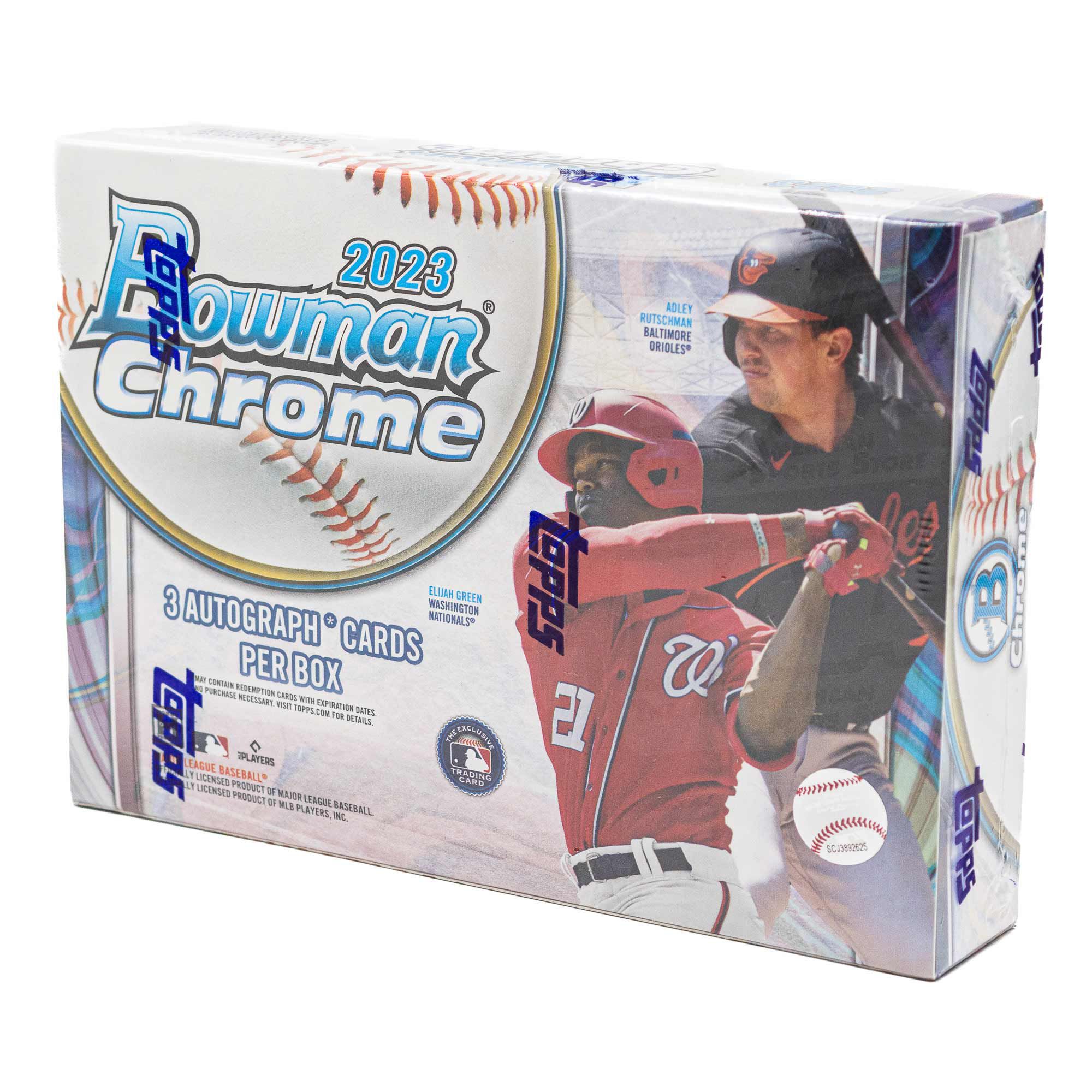 2023 Bowman Chrome Baseball HTA Choice MLB Box
