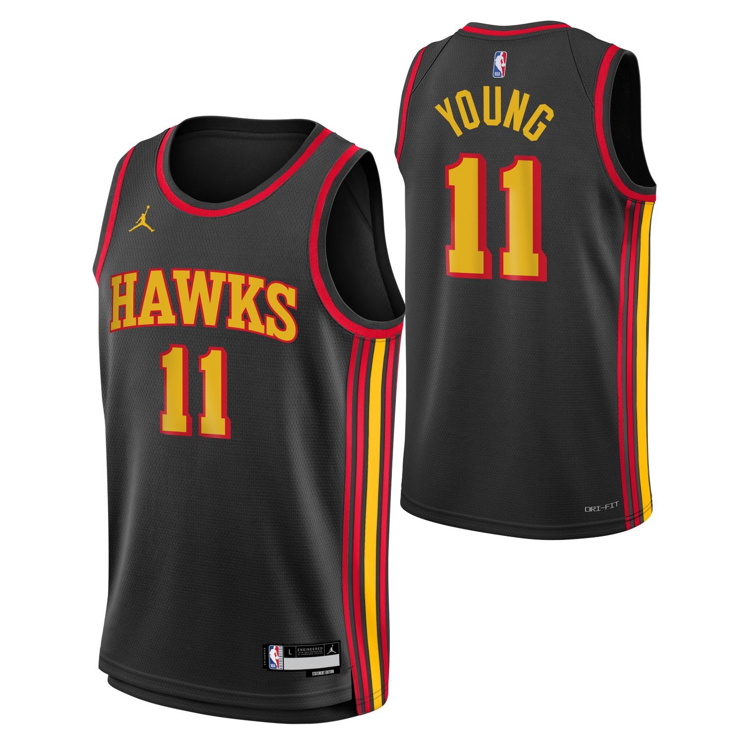 Trae Young #11 Atlanta Hawks Jordan Statement Swingman NBA Trikot (YOUTH)