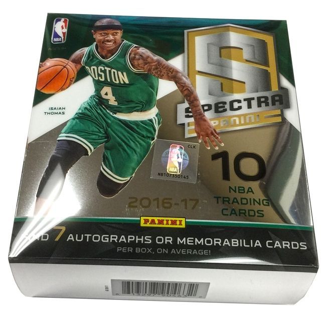 2016/17 Panini Spectra Basketball Hobby Box NBA