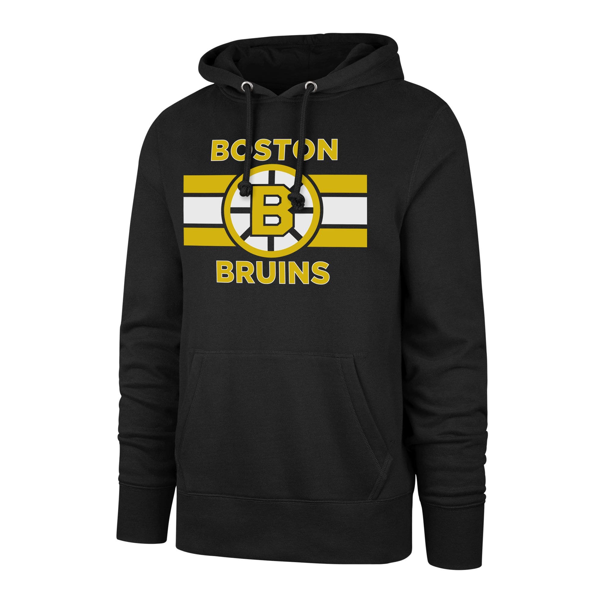 Boston Bruins Stripe '47 Burnside NHL Hoodie Schwarz