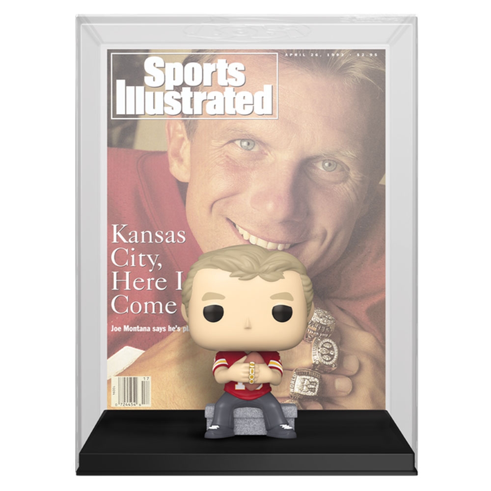 Funko POP! #03 Joe Montana Kansas City Chiefs Sports Illustrated Magazine Cover