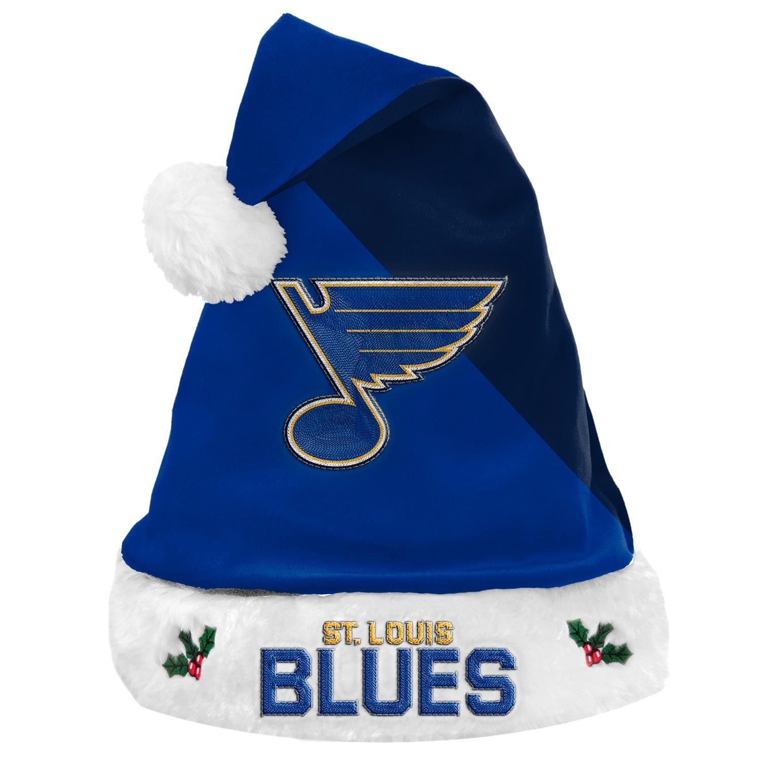 St. Louis Blues FOCO Basic Christmas NHL Santa Hat