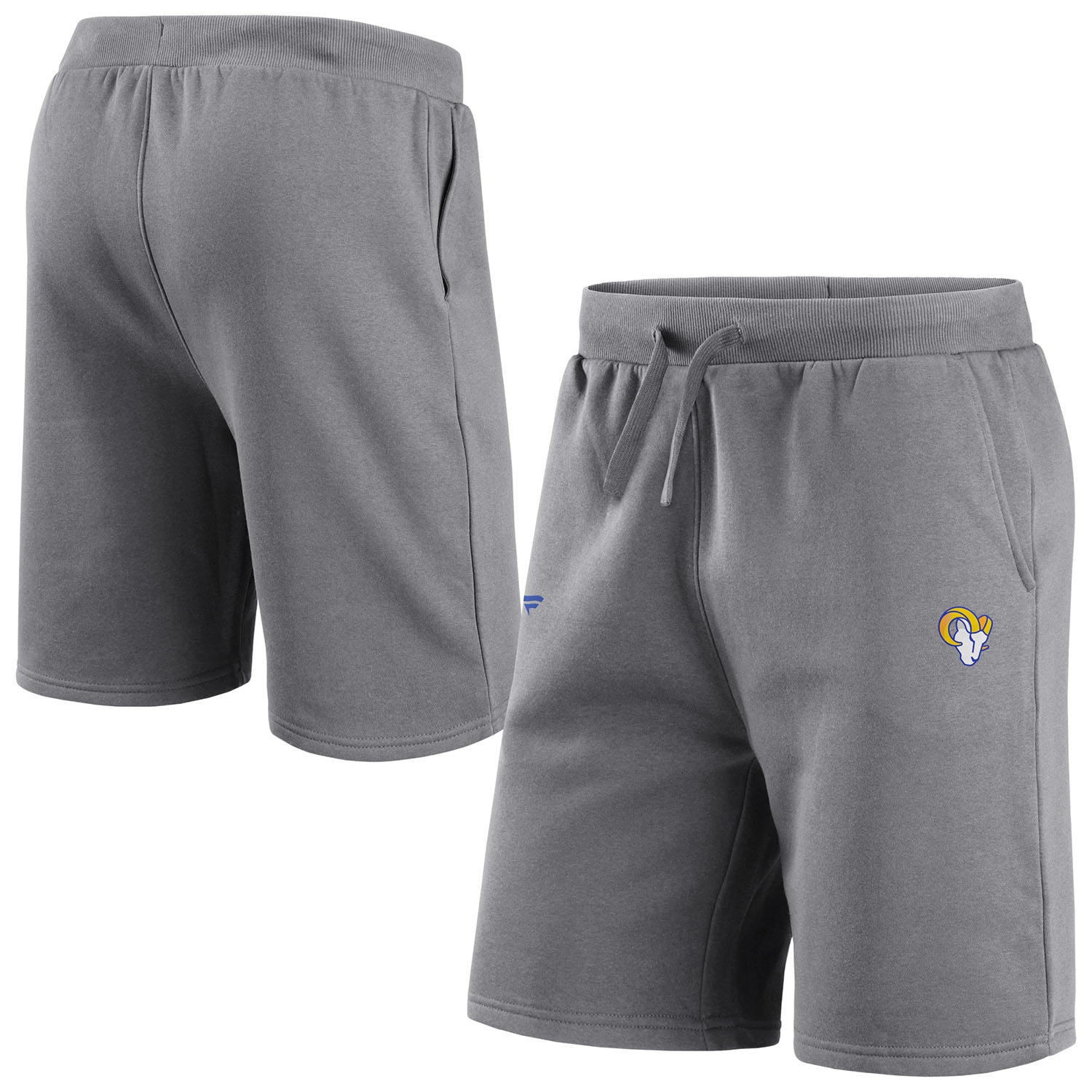 Los Angeles Rams Primary Logo NFL Sweat Shorts Grau