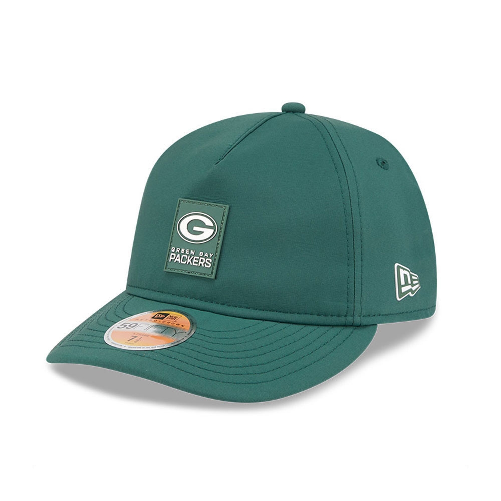 Green Bay Packers 2025 NFL On-Field Sideline 59FIFTY A-Frame Fitted Cap Green