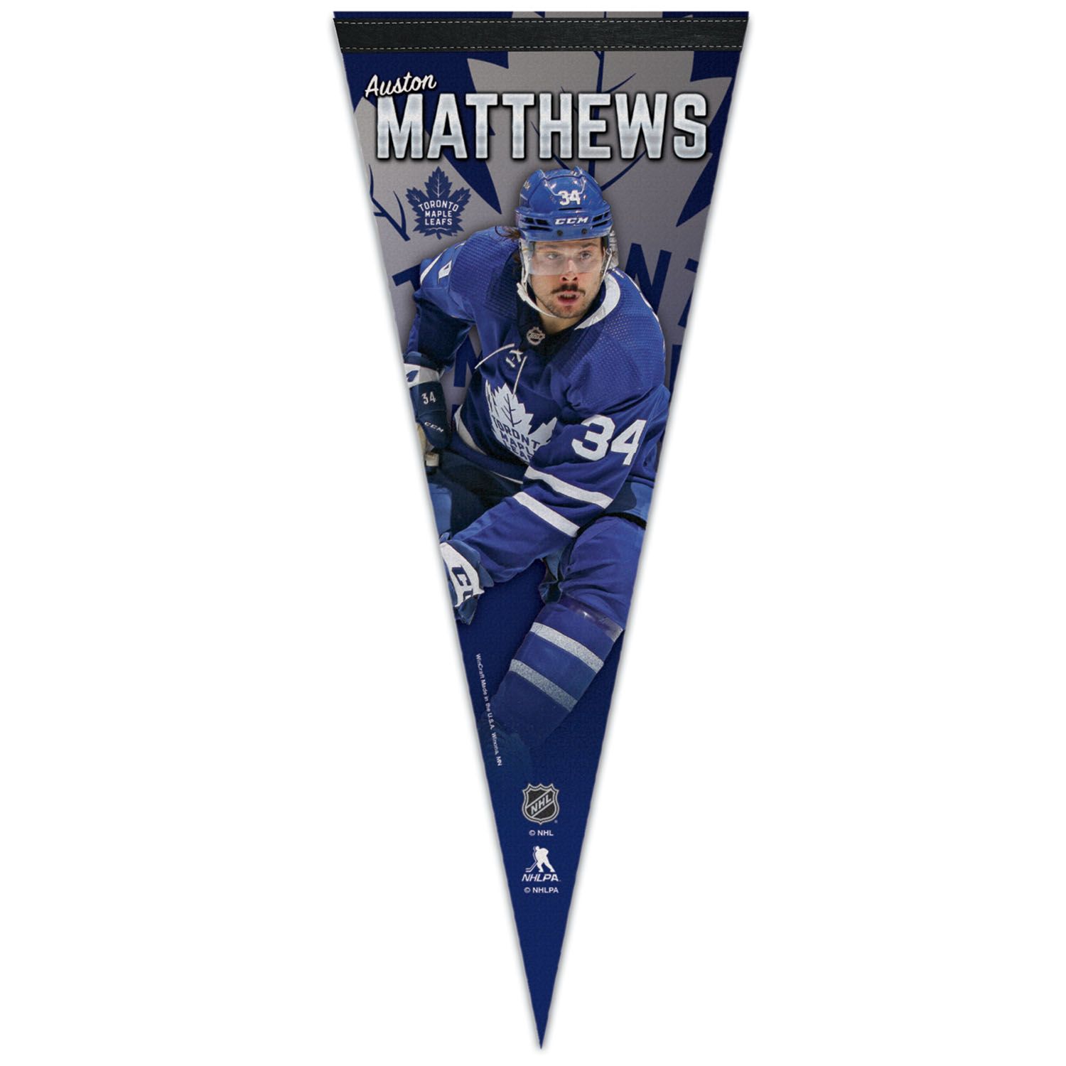 Auston Matthews Toronto Maple Leafs WinCraft Premium NHL Wimpel