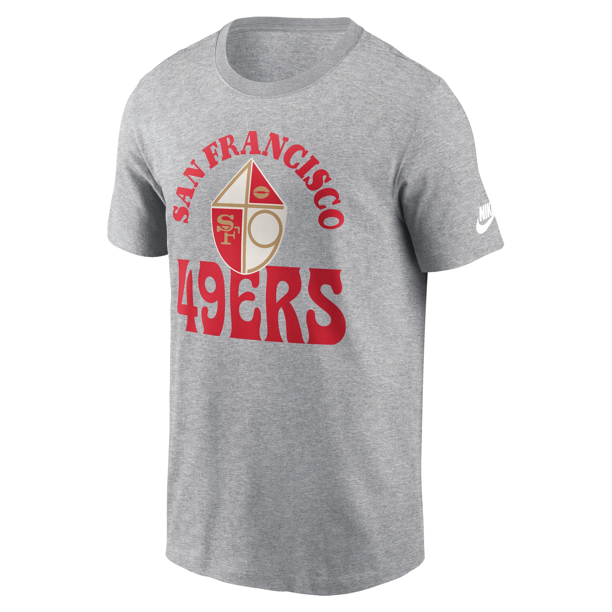 San Francisco 49ers Nike Funky Throwback NFL T-Shirt Grau