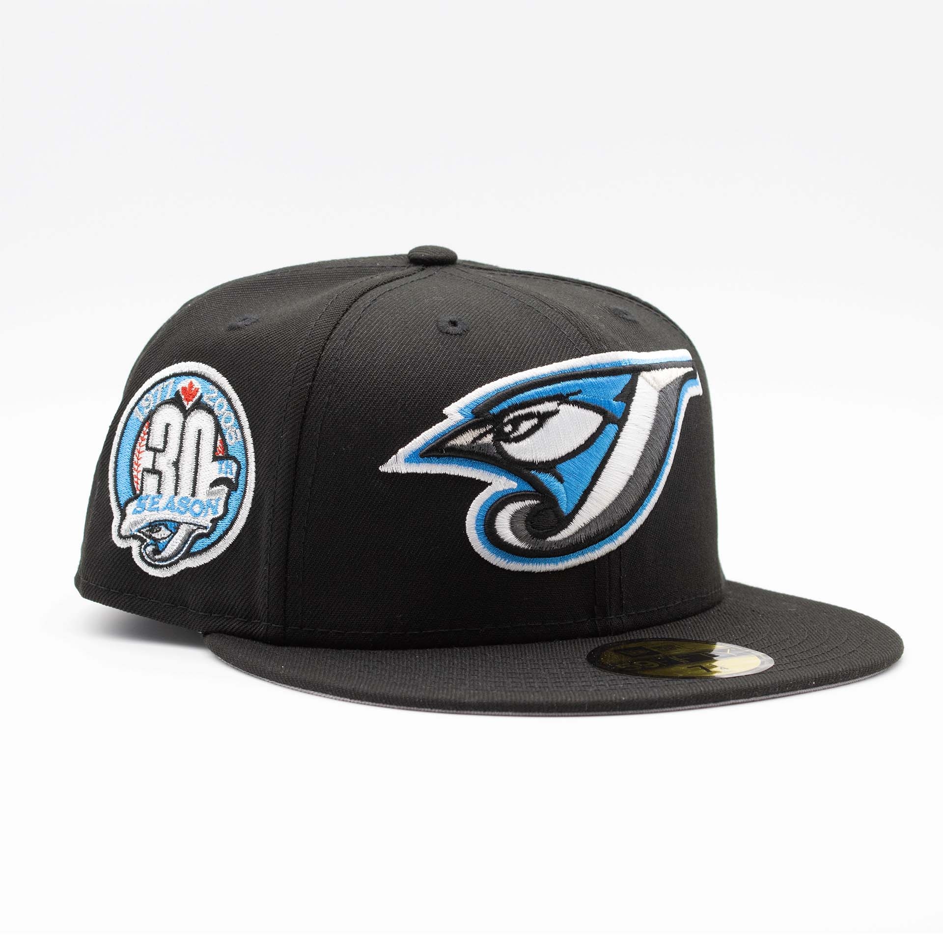 Toronto Blue Jays 30th Anniversary 59FIFTY Fitted MLB Cap Schwarz