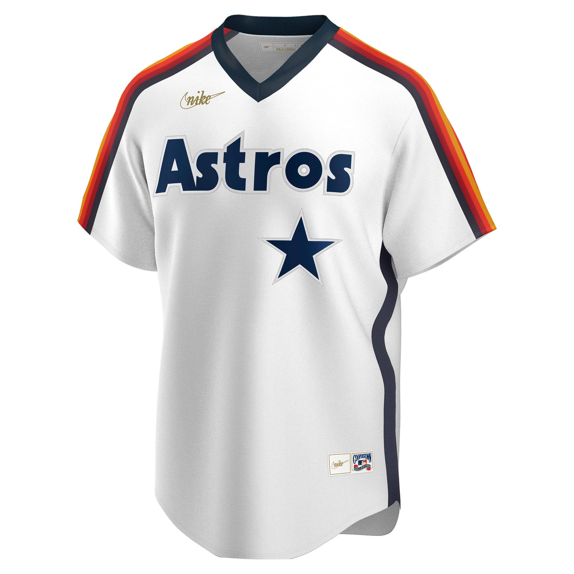 Houston Astros Cooperstown Collection Nike MLB Trikot Weiß