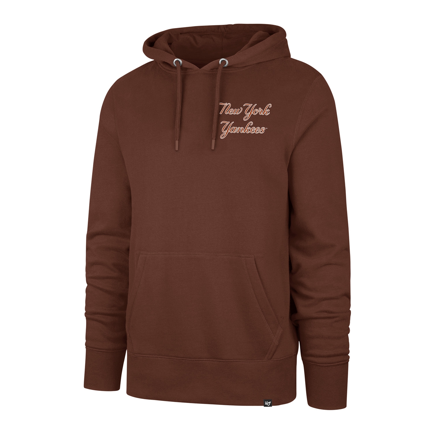 New York Yankees Backer '47 Burnside MLB Hoodie Cacao