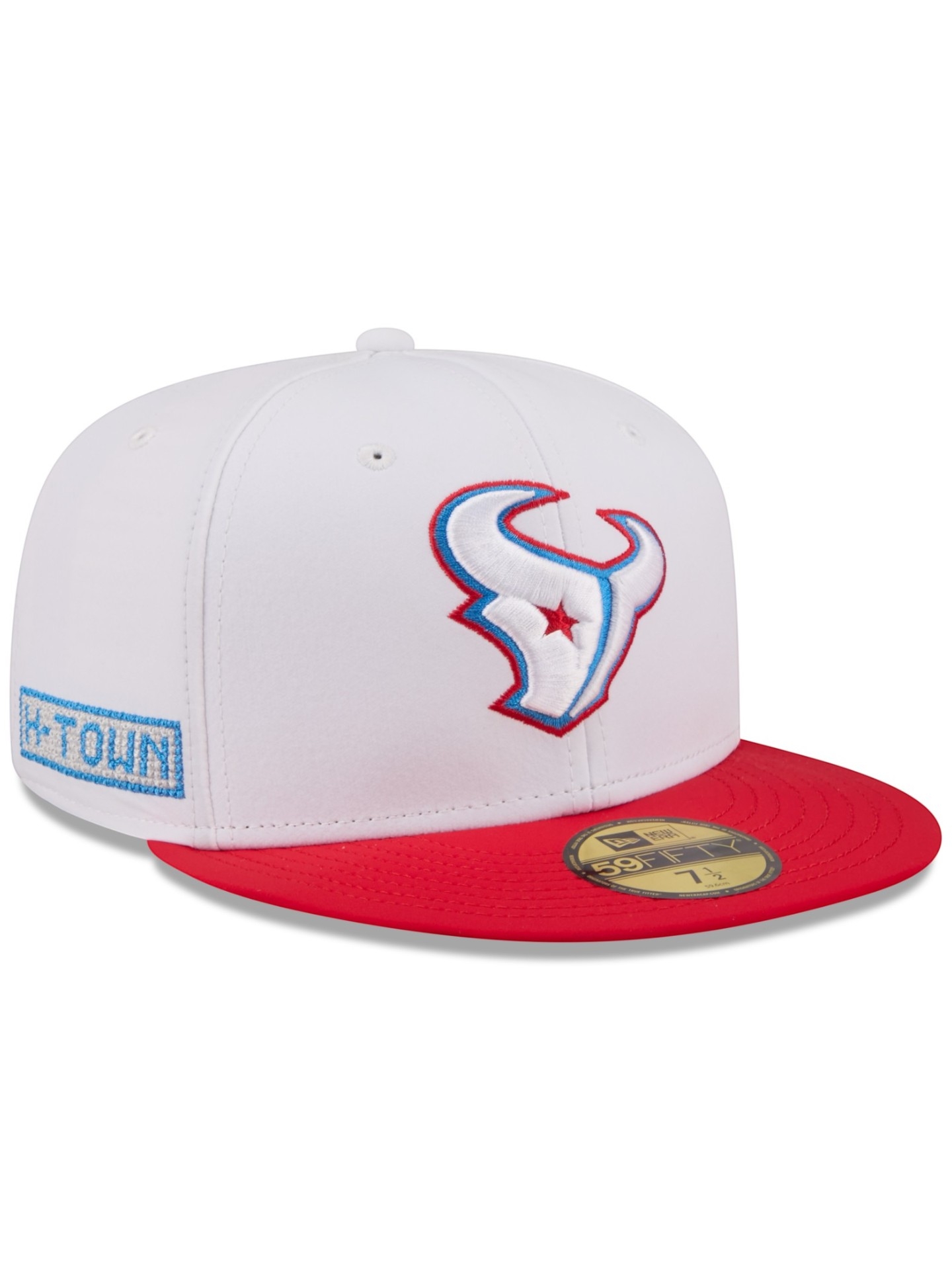 Houston Texans 2026 NFL Rivalries Sideline 59FIFTY Fitted Cap Weiß