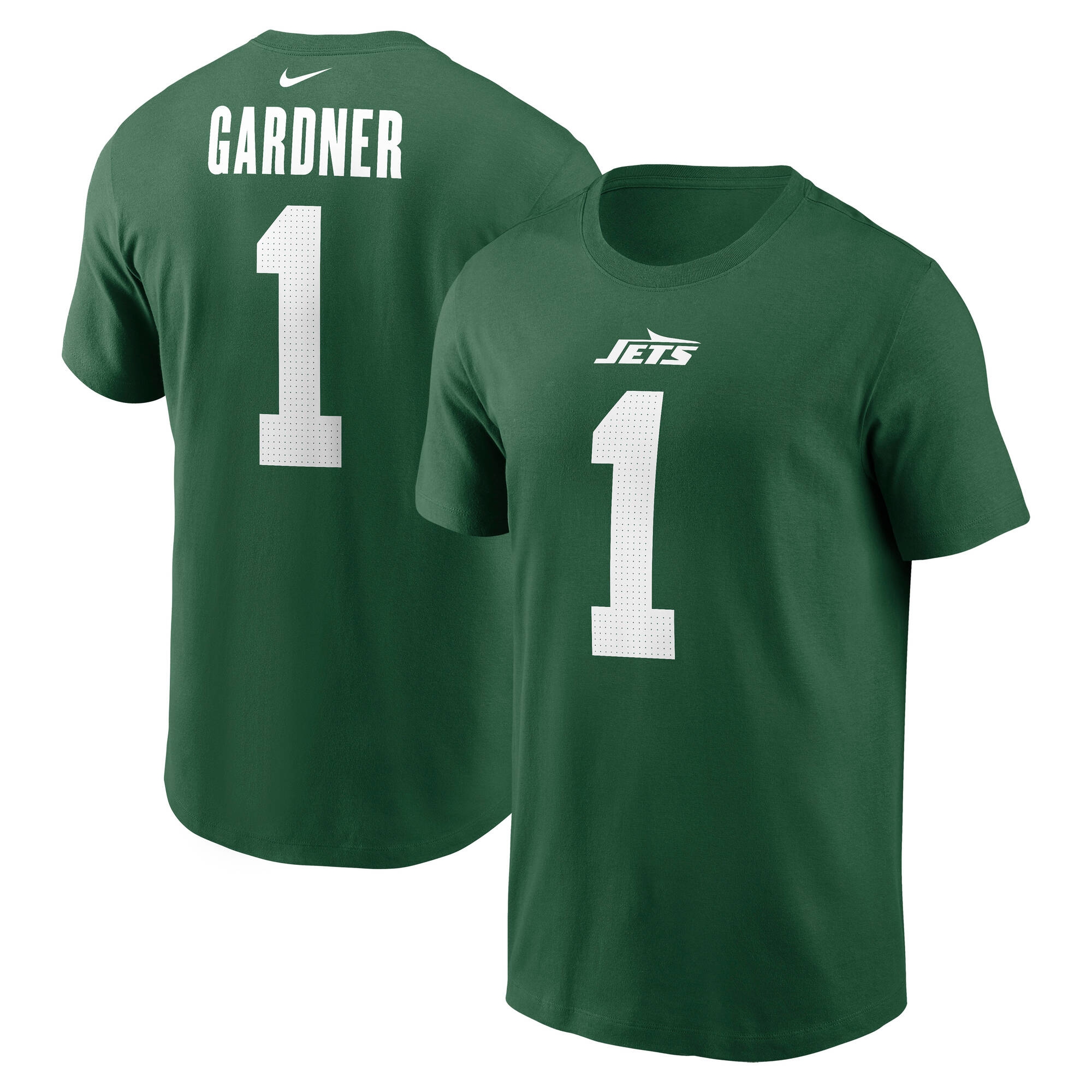 Sauce Gardner #1 New York Jets Nike Player NFL T-Shirt Grün