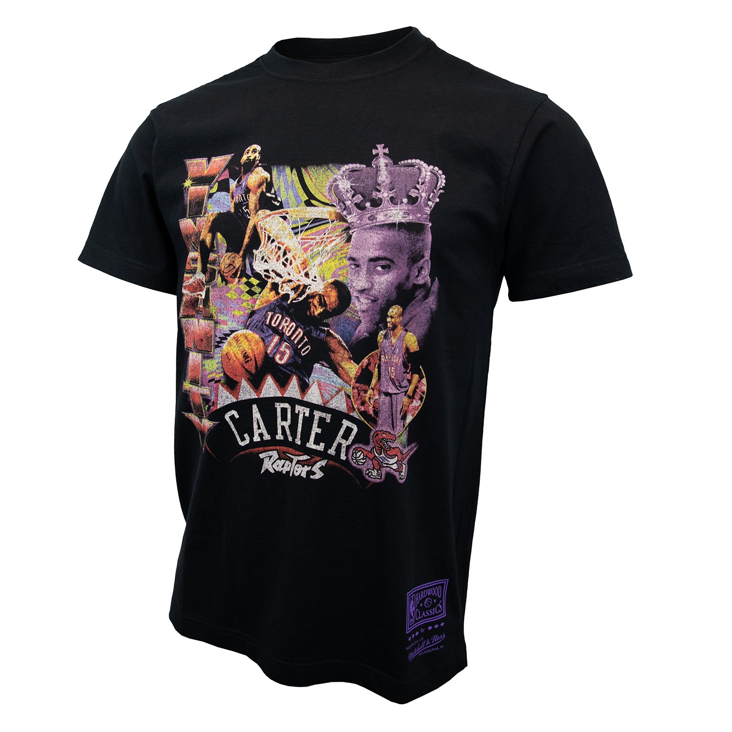 Vince Carter Toronto Raptors Mitchell & Ness Vintage Hype NBA Tee Schwarz