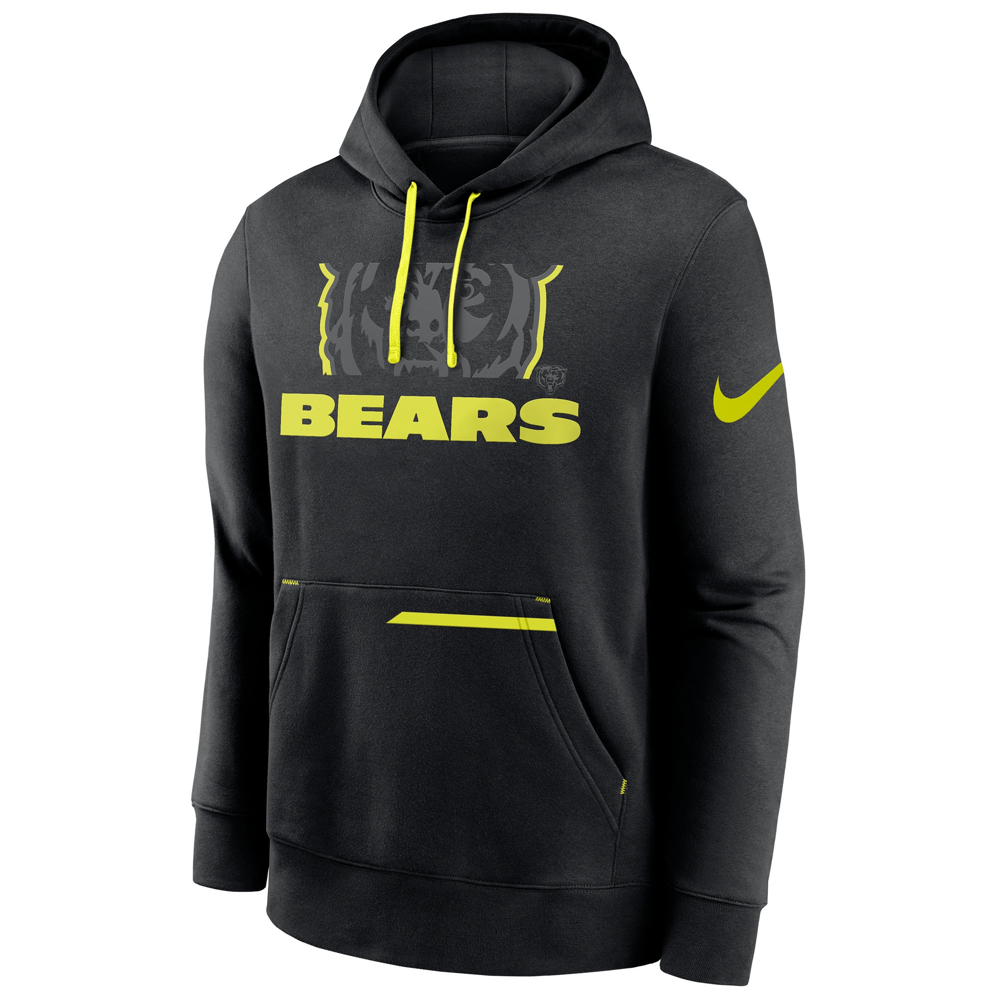 Chicago Bears Nike VOLT NFL Hoodie Schwarz