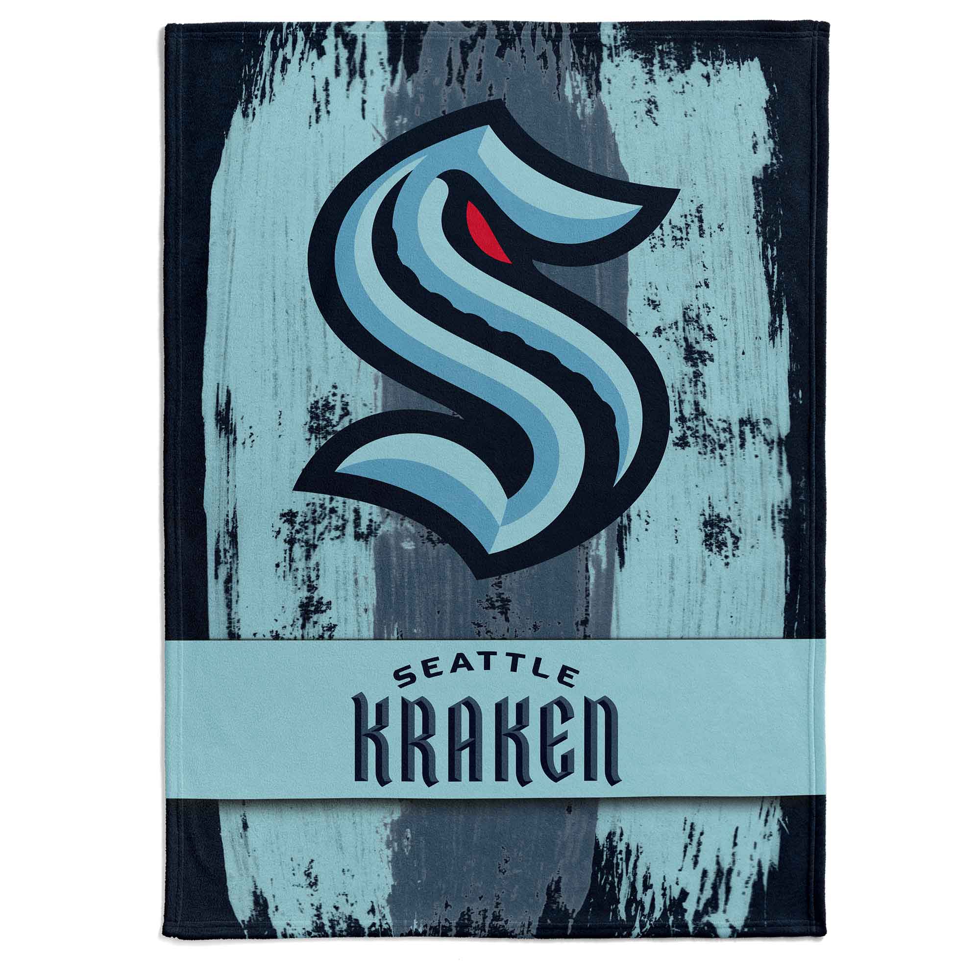 Seattle Kraken Brush Fleece NHL Decke