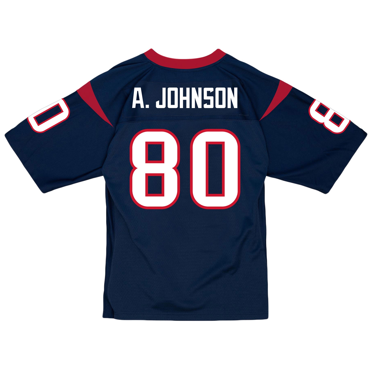 Andre Johnson #80 Houston Texans 2008 Legacy Throwback NFL Trikot Navy