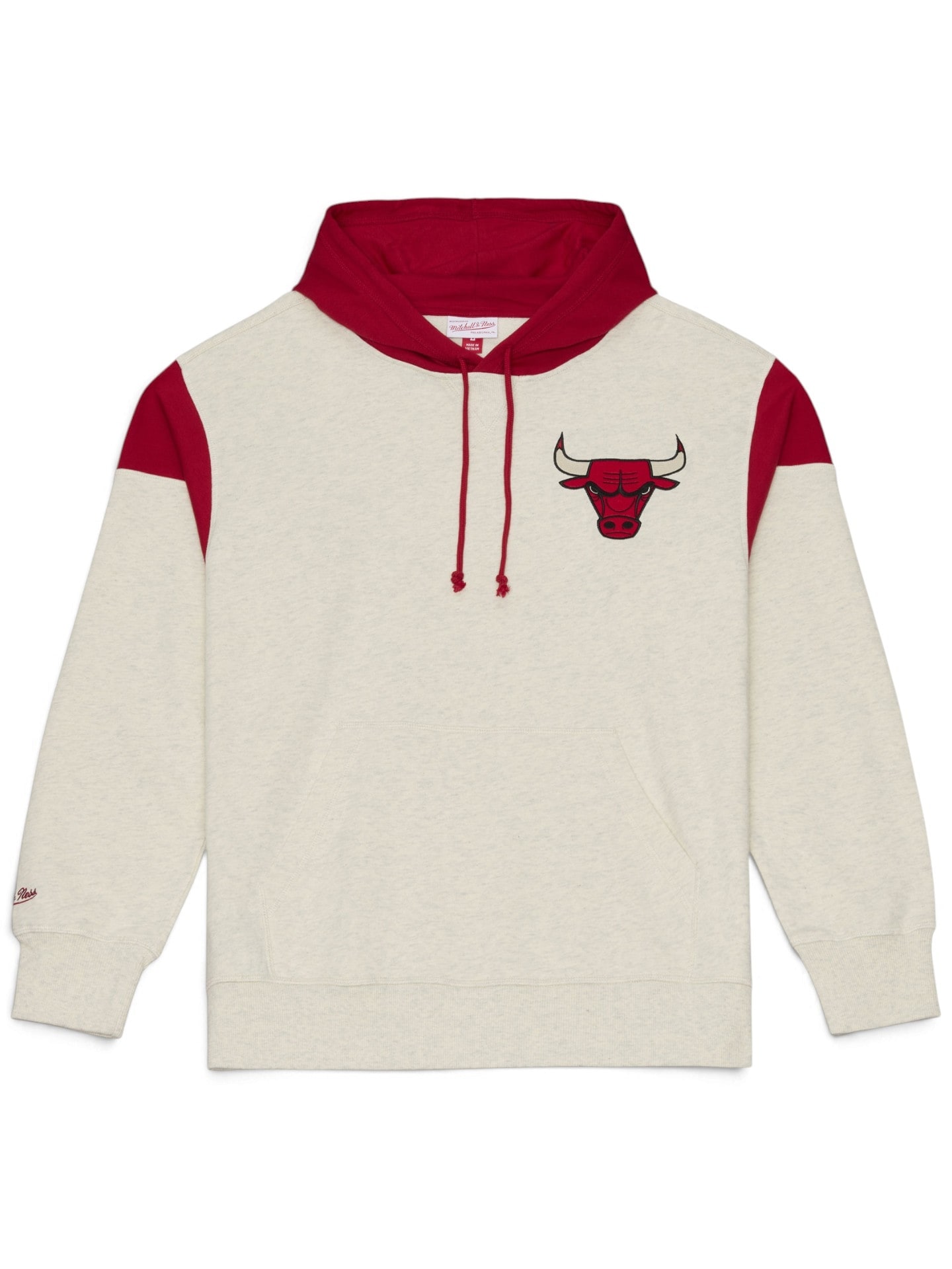 Chicago Bulls Retro Roots French Terry NBA Hoodie Cream