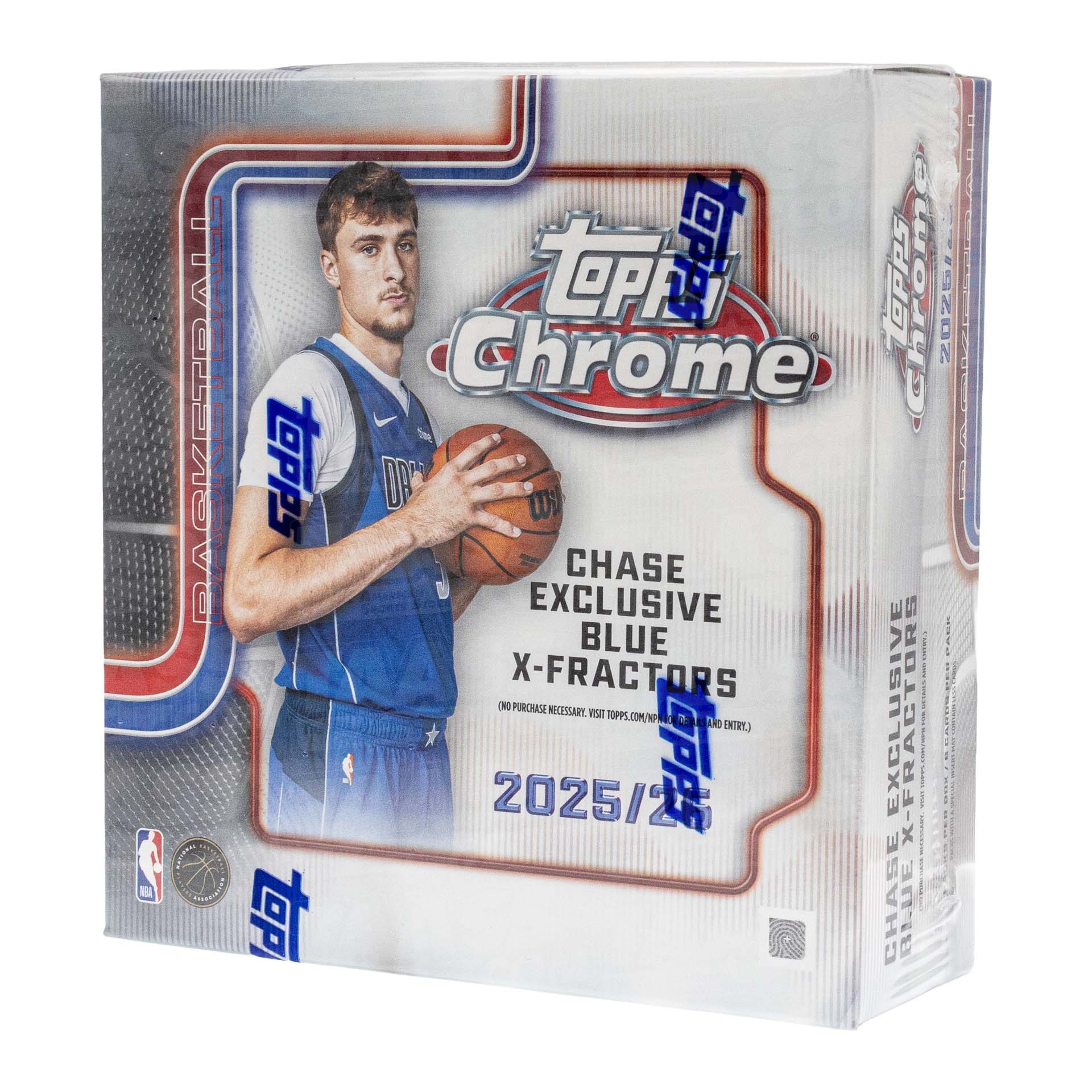 2025/26 Topps Chrome NBA Basketball Mega Box