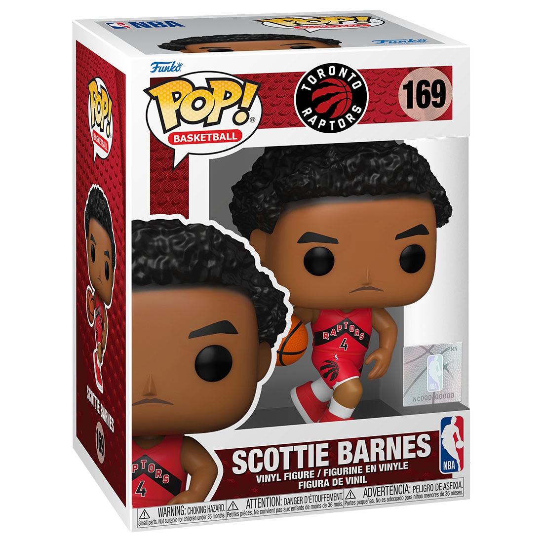 Funko POP! #169 Scottie Barnes Toronto Raptors Vinyl NBA Figur