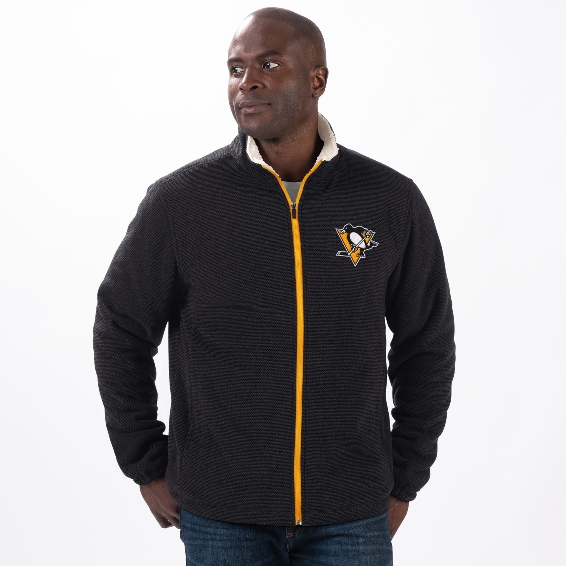 Pittsburgh Penguins G-III Leisure NHL Sherpa Jacket