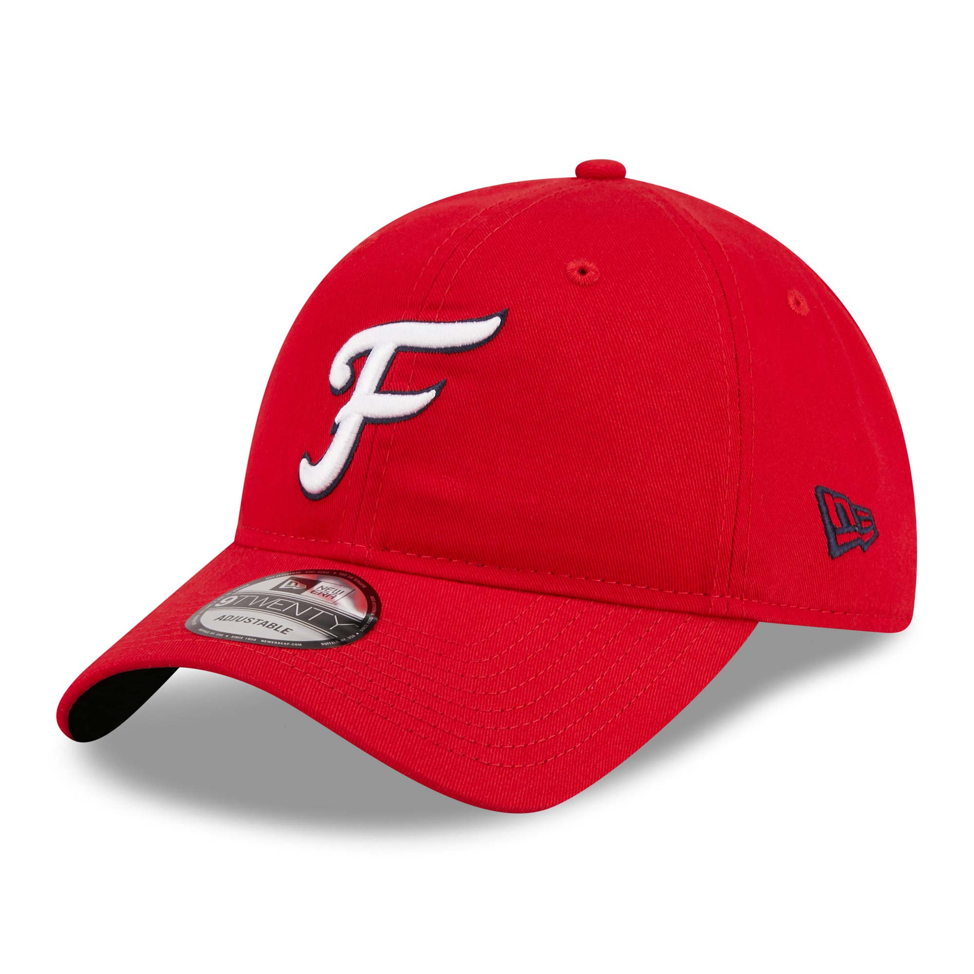Fredericksburg Nationals New Era 9TWENTY Adjustable MiLB Cap Red