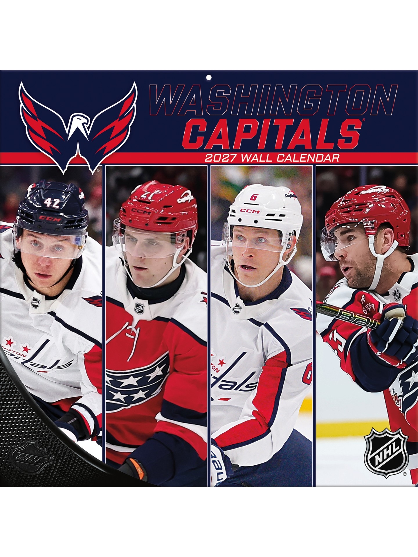 Washington Capitals 2027 NHL Team Wandkalender