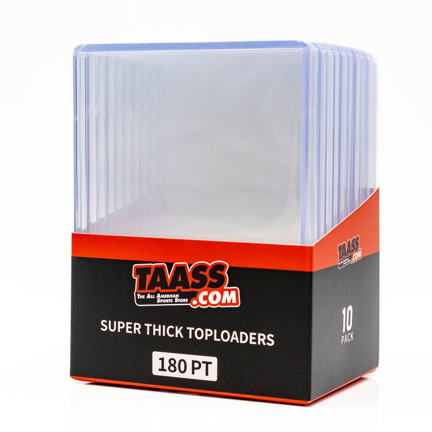 Toploaders 3 x 4" Super Thick - 180 pt (10/Pack)