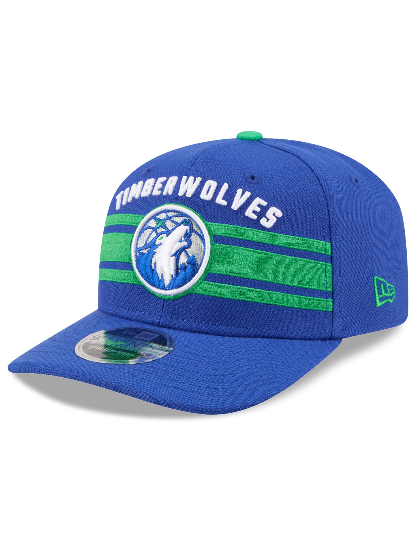 Minnesota Timberwolves 2026 NBA Tip-Off 9SEVENTY Stretch-Snap Cap Blau