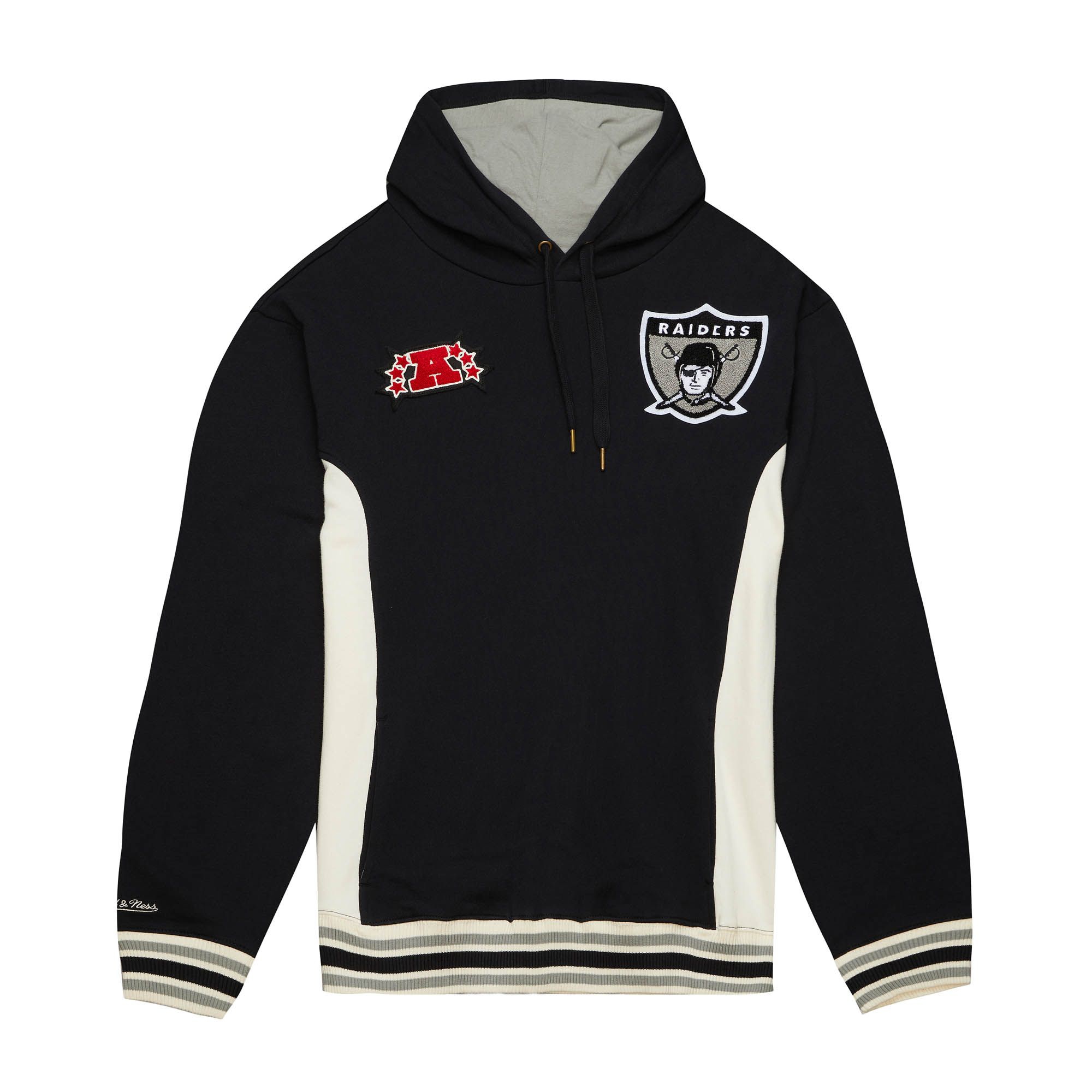 Las Vegas Raiders Team Legacy Mitchell & Ness NFL Hoodie Schwarz