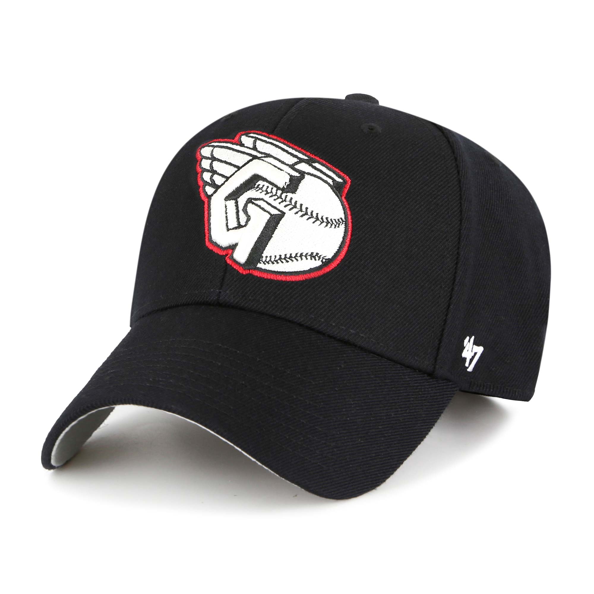 Cleveland Guardians '47 MVP Adjustable MLB Cap Black