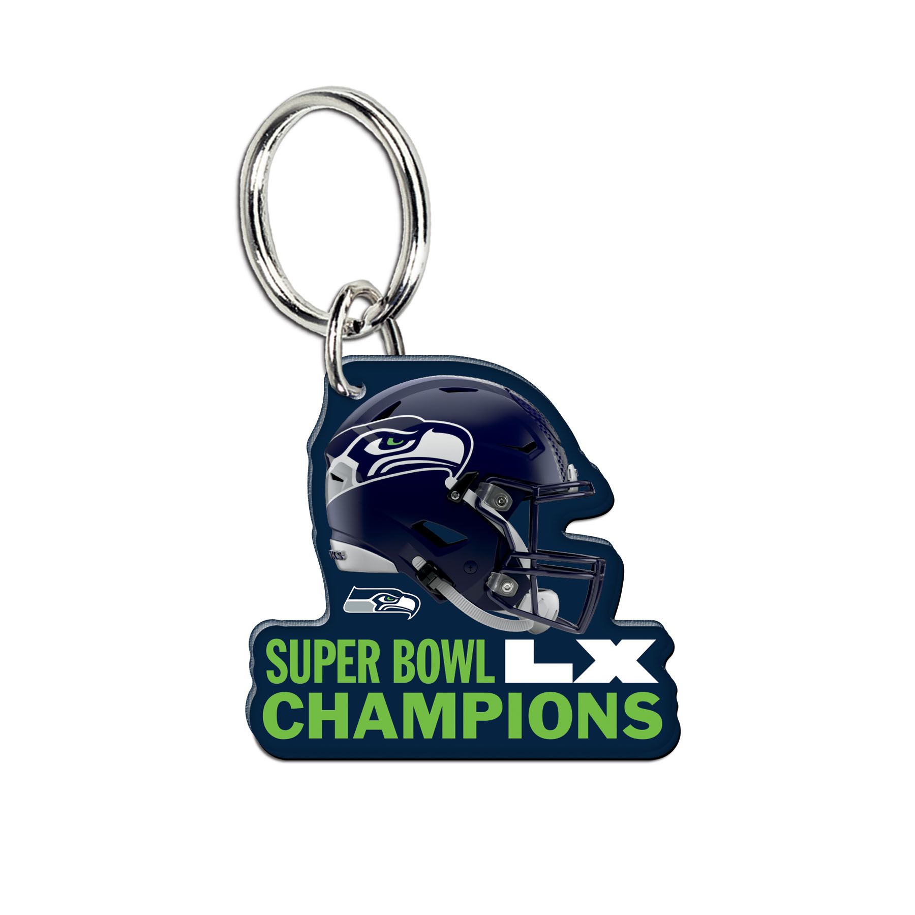 Seattle Seahawks Super Bowl LX Champions NFL Schlüsselanhänger