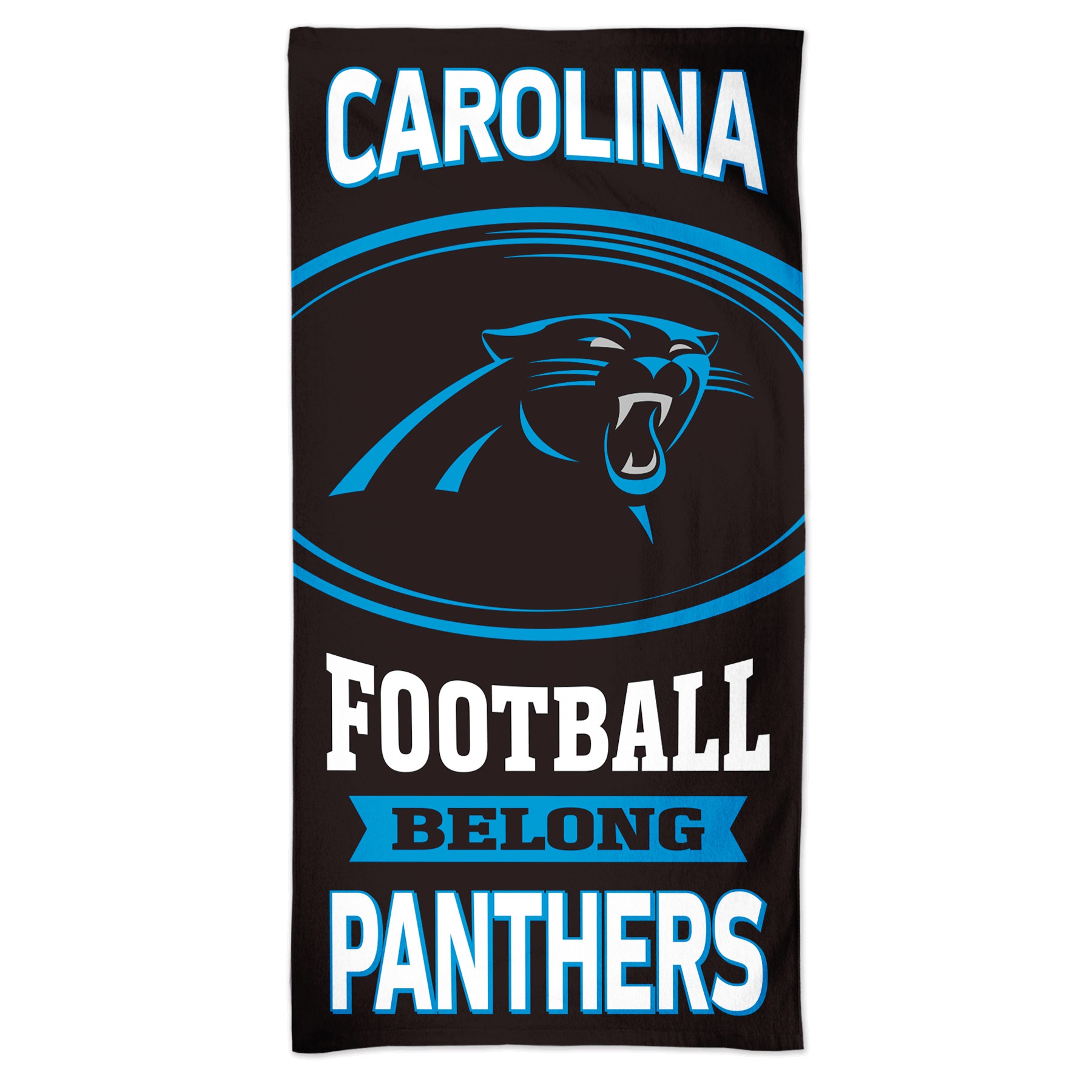 Carolina Panthers Slogan WinCraft NFL Strandtuch