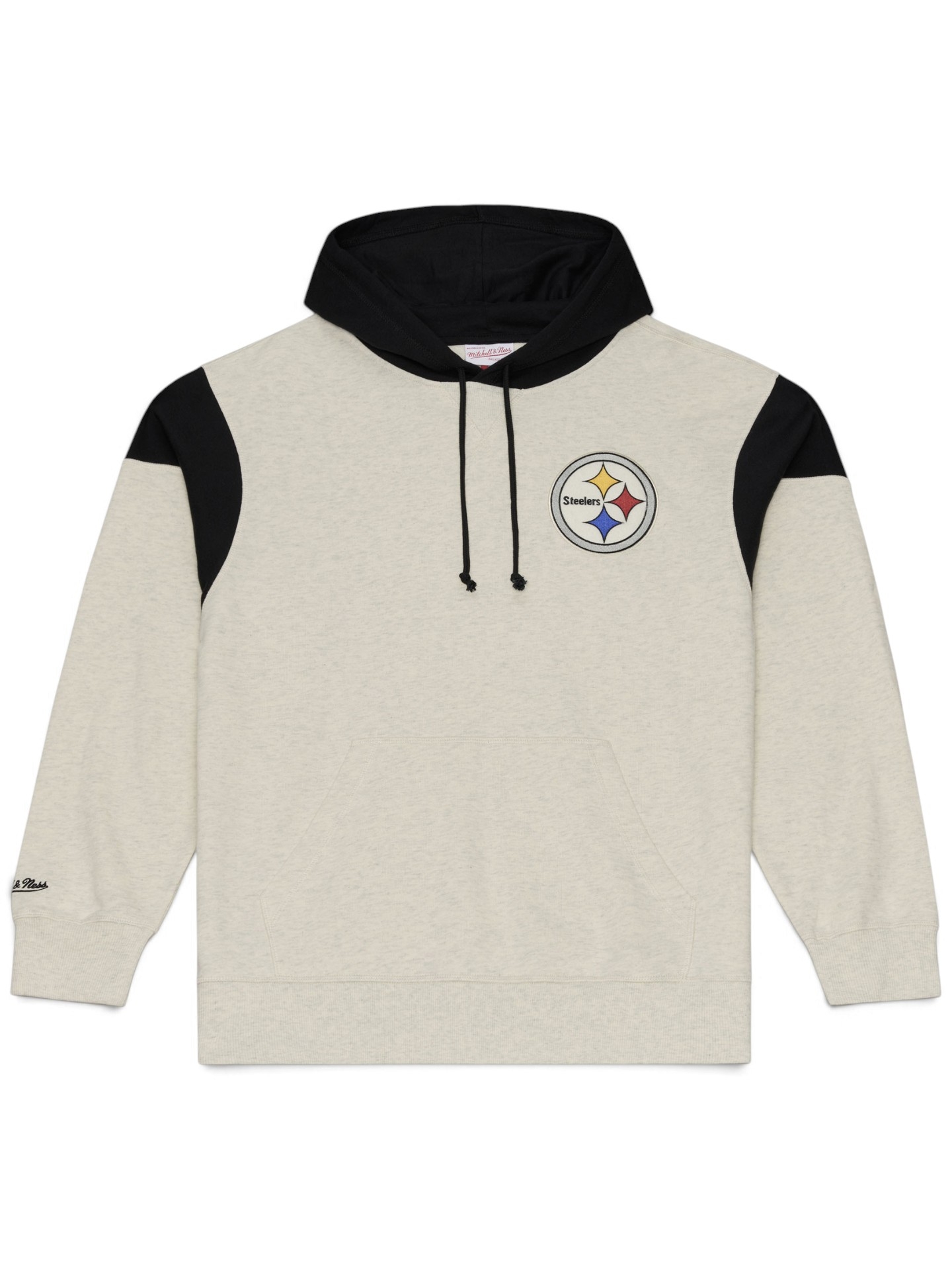 Pittsburgh Steelers Retro Roots French Terry NFL Hoodie Cream