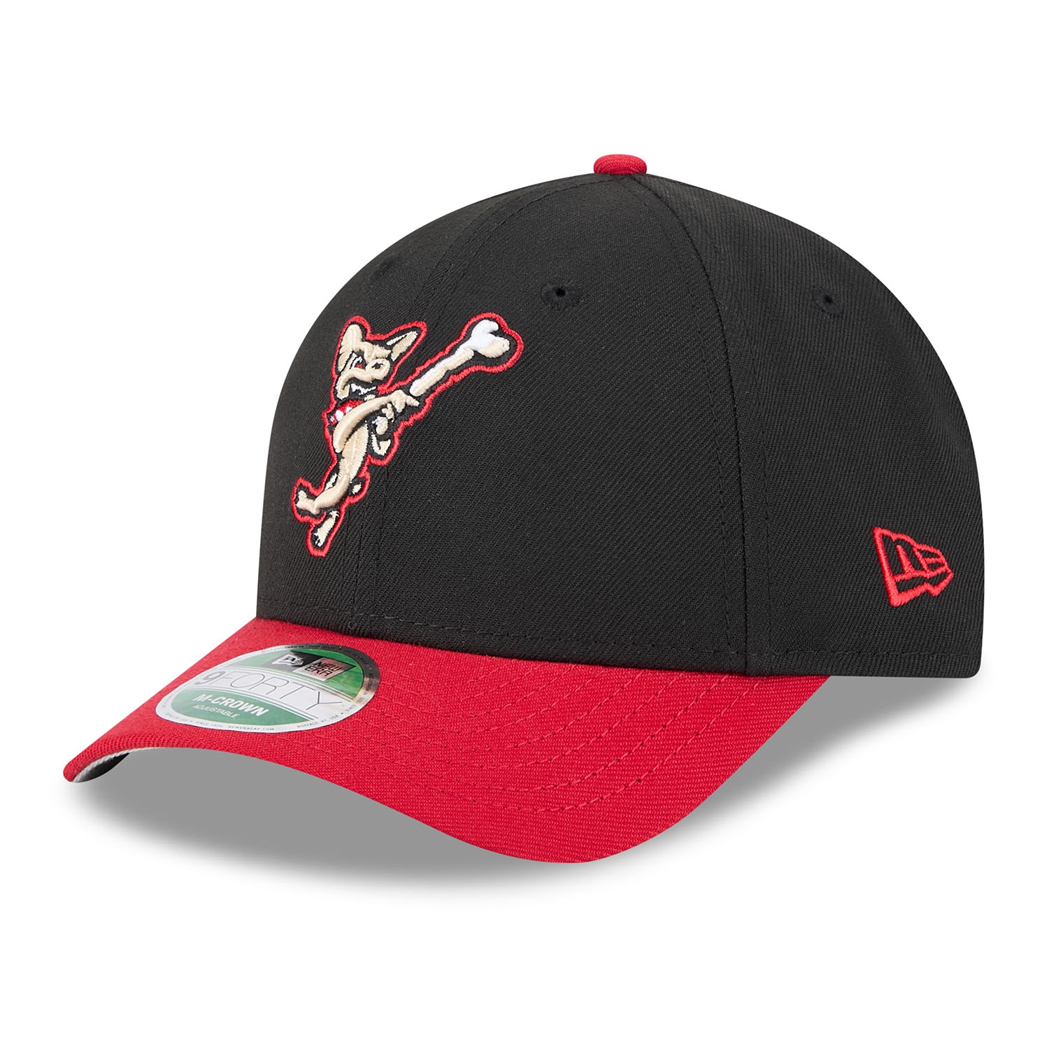 El Paso Chihuahuas Player Replica 9FORTY M-Crown Snapback MiLB Cap Black