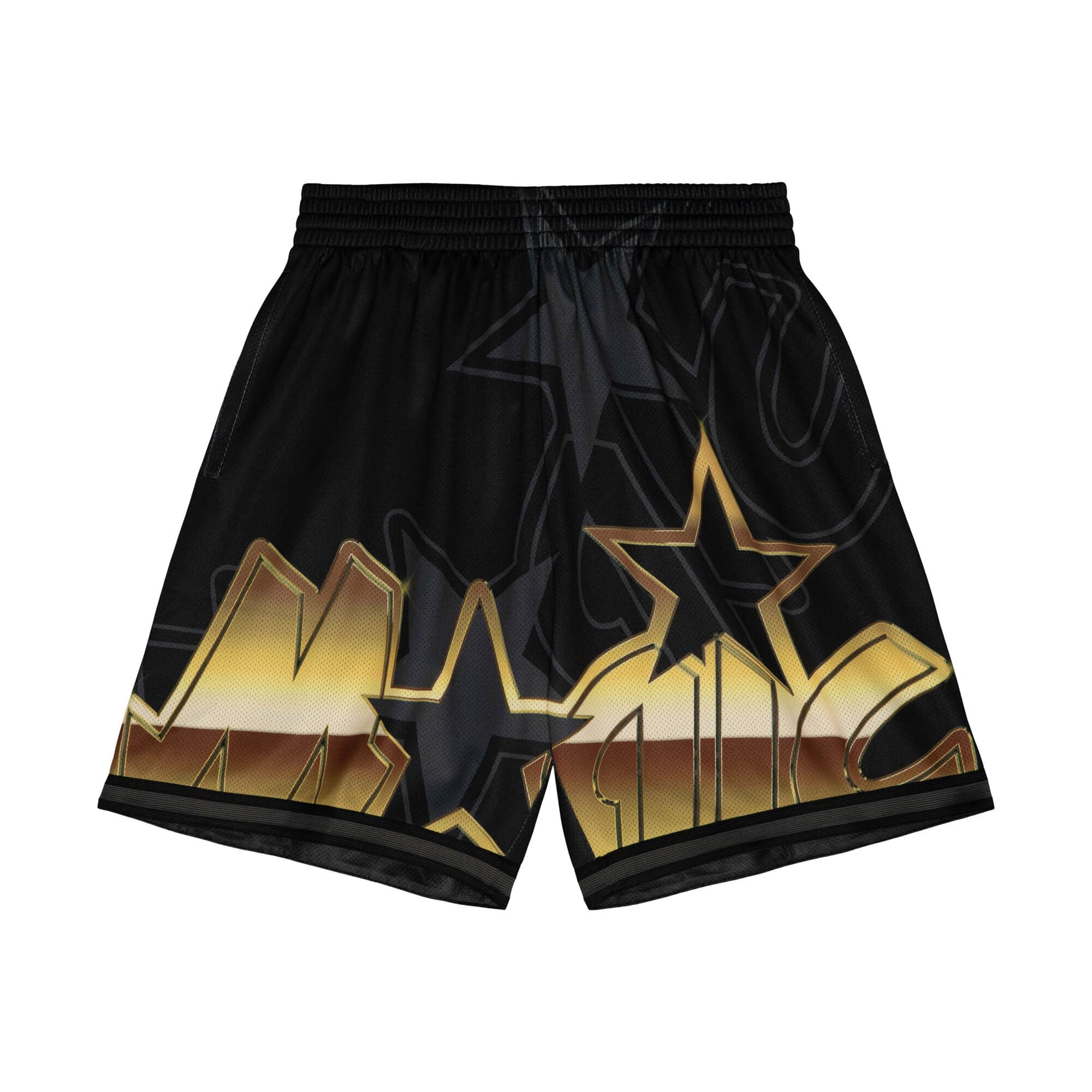 Orlando Magic Big Face 4.0 Mitchell & Ness NBA Shorts Schwarz