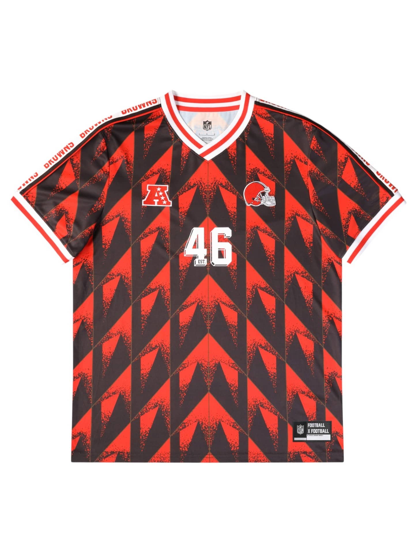 Cleveland Browns 2026 Football x Football NFL Fan Trikot Orange/Braun