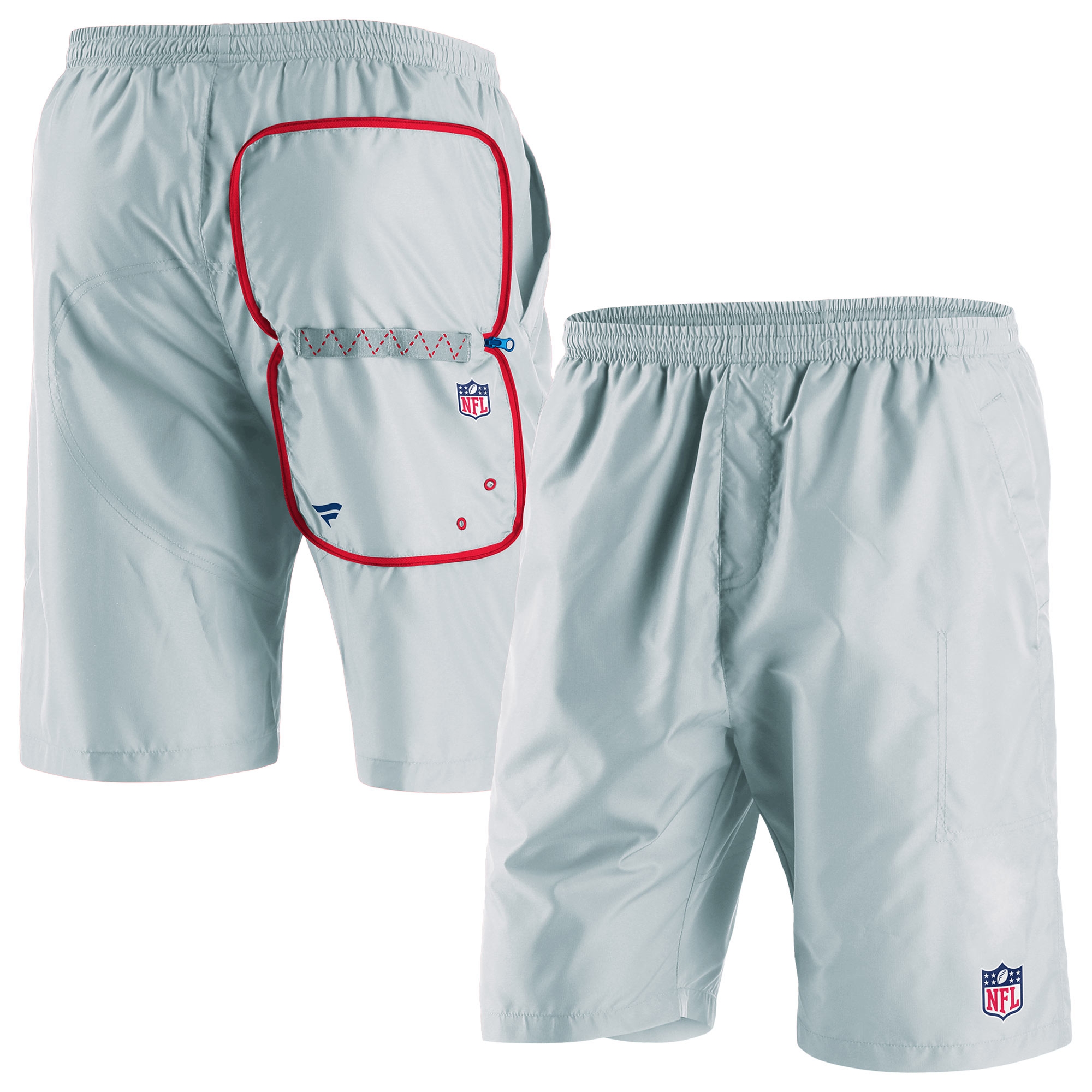 NFL Shield Enhanced Sport Fanatics NFL Shorts Grau