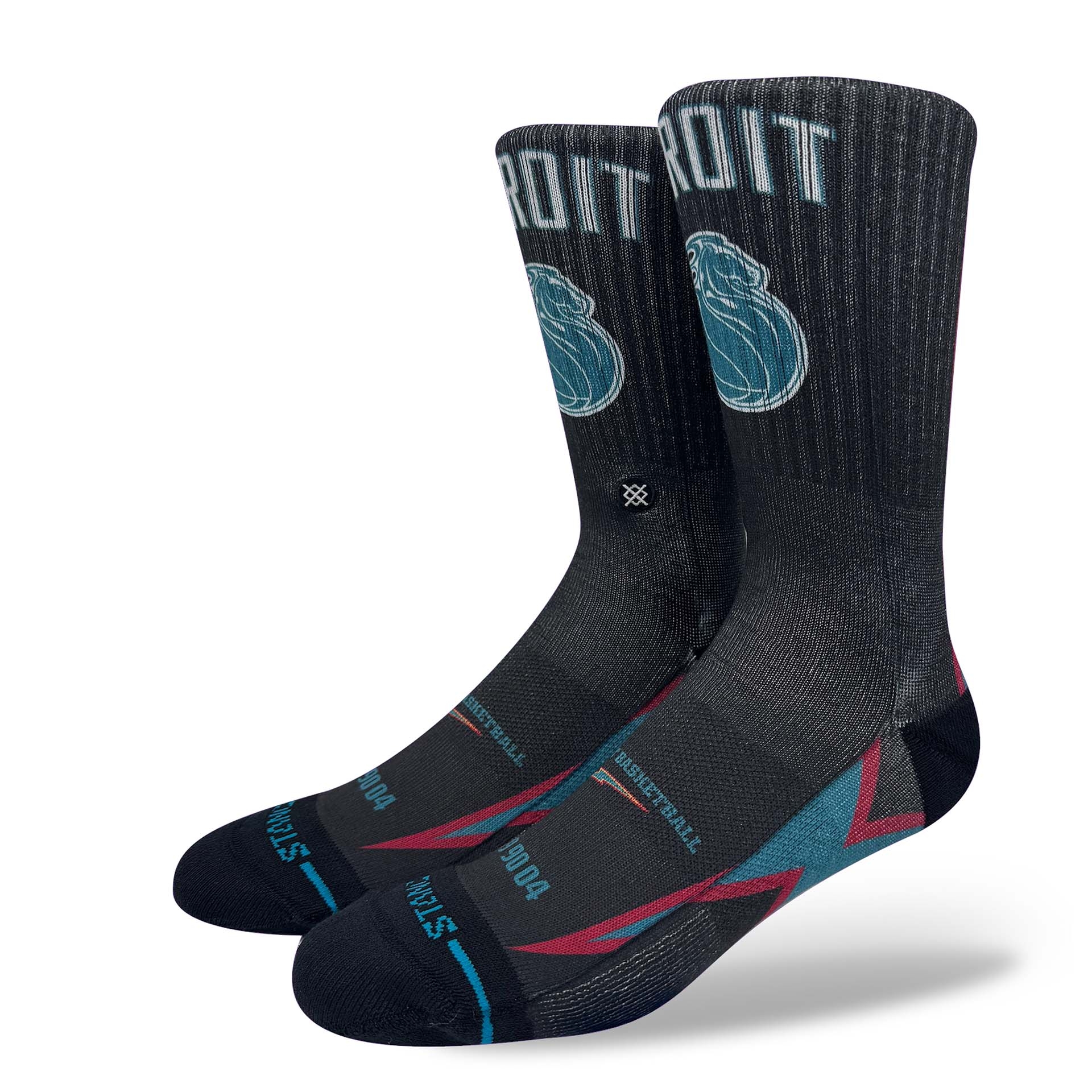 Detroit Pistons 2025-26 NBA City Edition Crew Socken