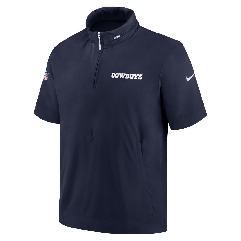 Dallas Cowboys 2024 NFL Sideline Nike Lightweight Coach Jacke Navy