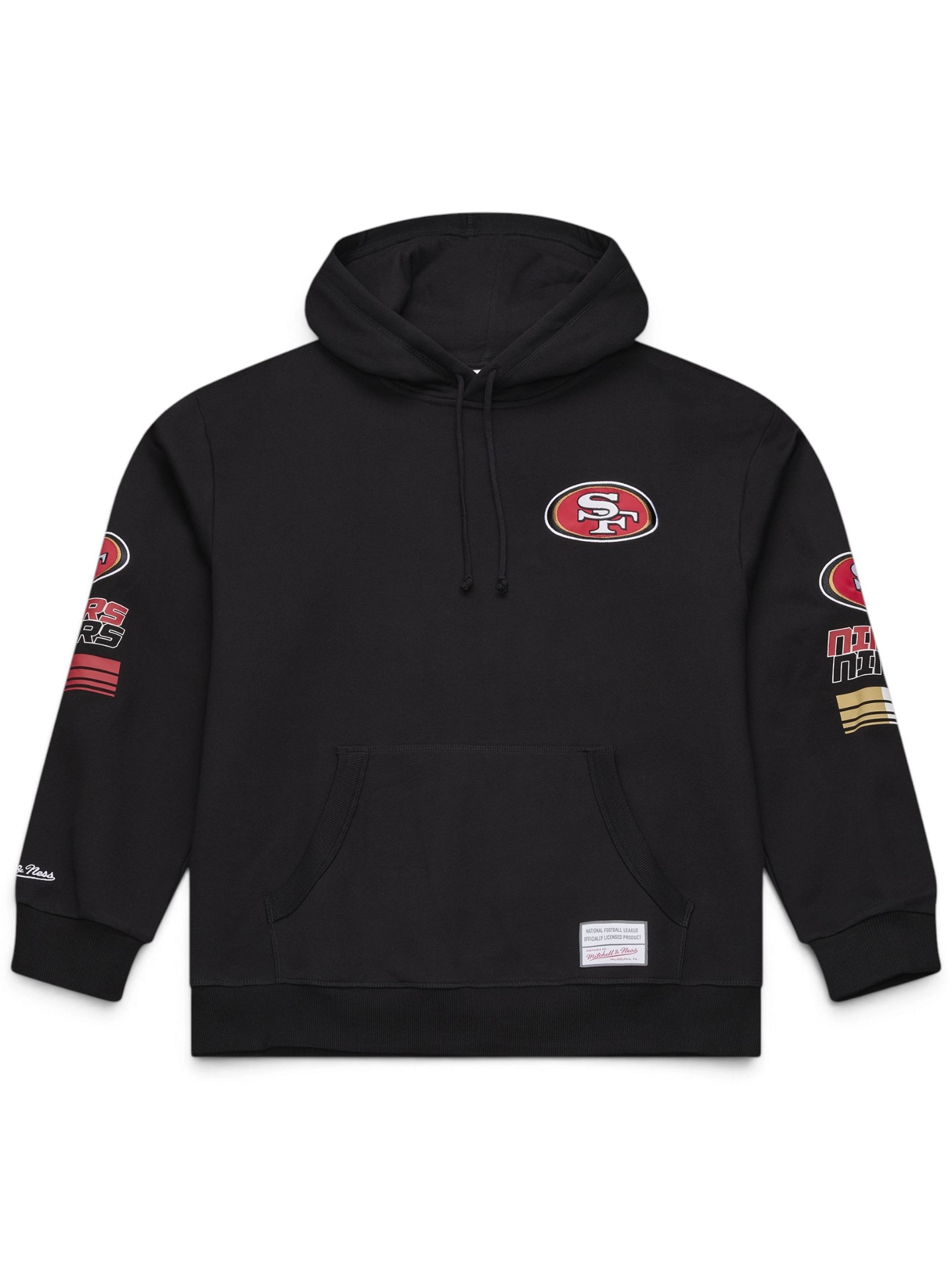 San Francisco 49ers Triple Check NFL Hoodie Schwarz