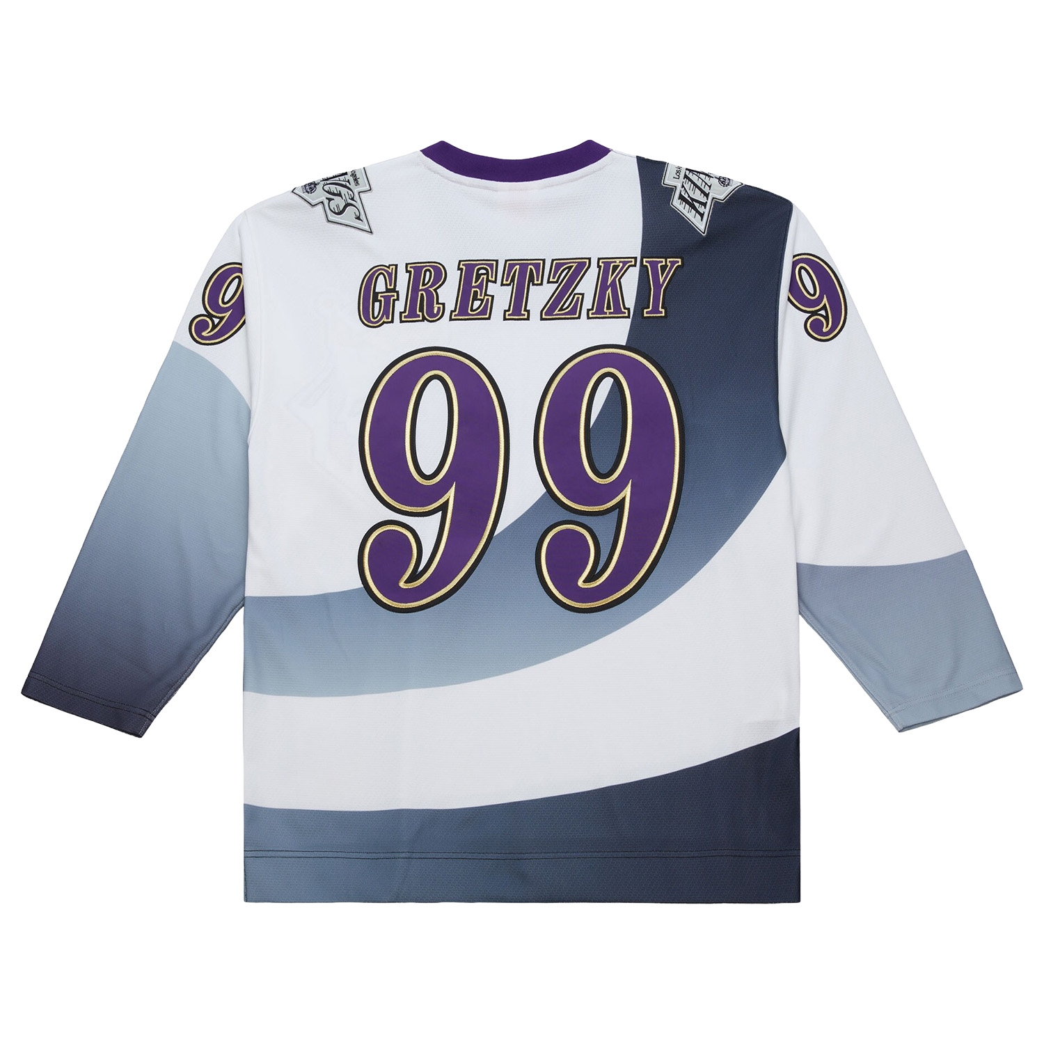 Wayne Gretzky #99 Los Angeles Kings 1995-96 Premium Power Play NHL Trikot Weiß