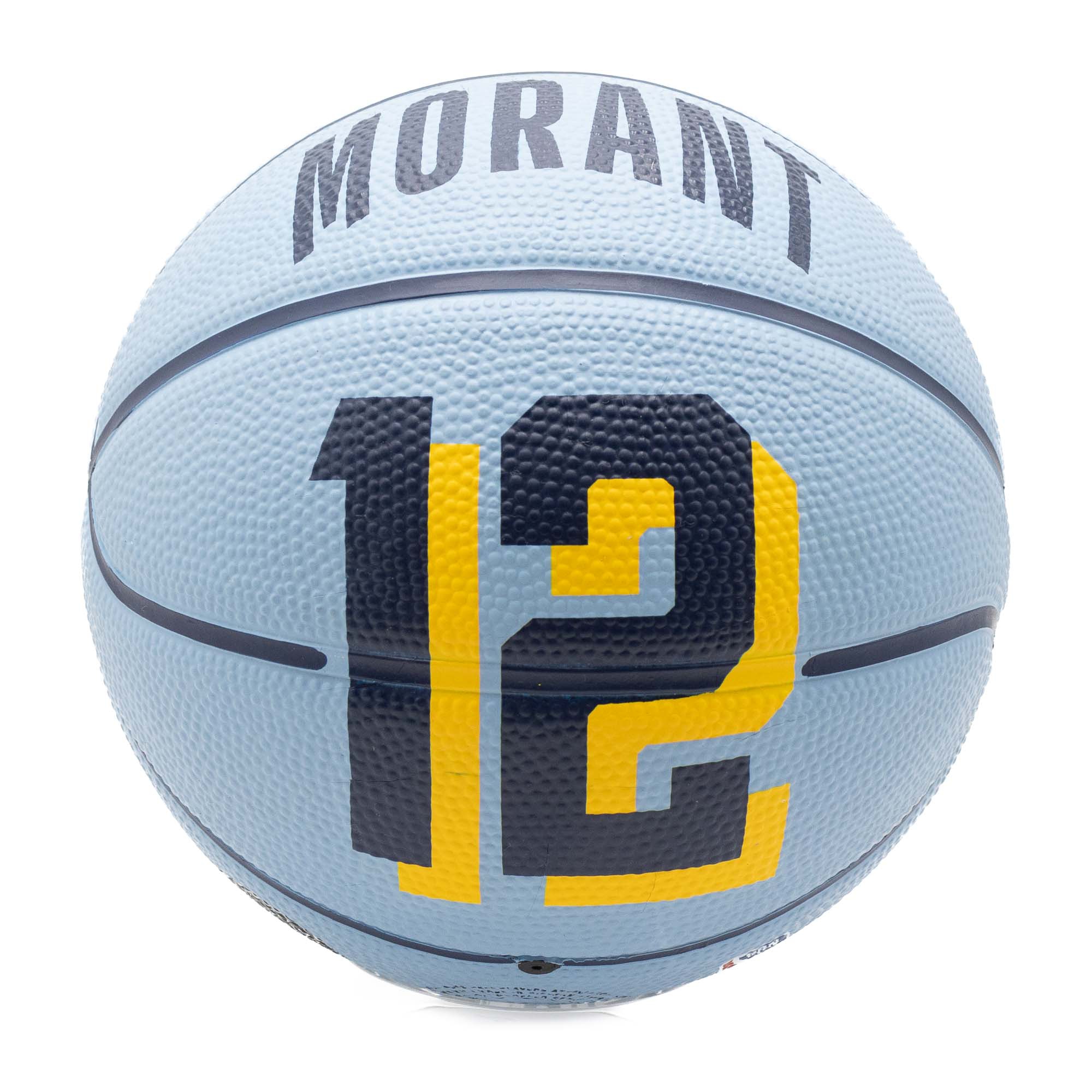 Ja Morant #12 Memphis Grizzlies Wilson NBA Mini Basketball (Size 3)