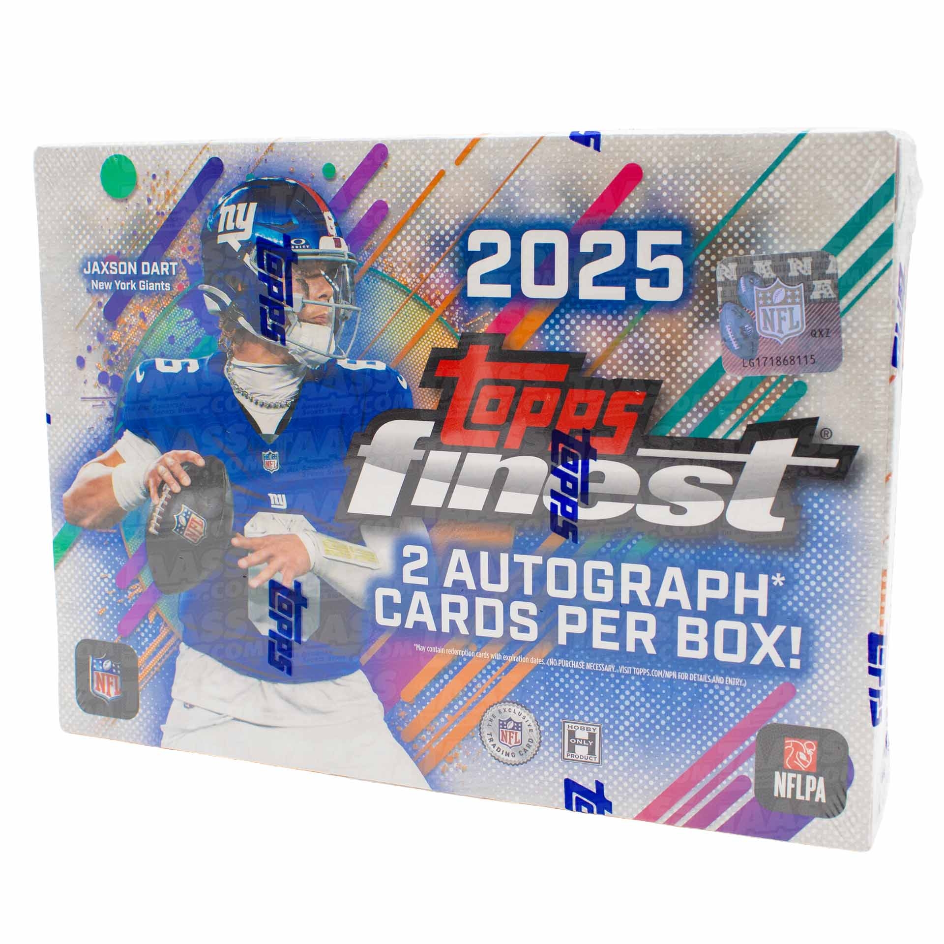 2025 Topps Finest Football NFL Hobby Box