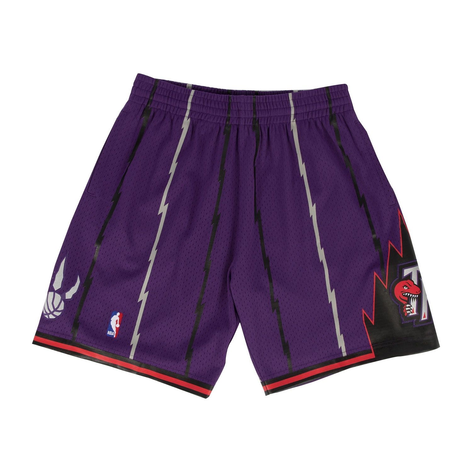 Toronto Raptors 1998-99 Mitchell & Ness Swingman NBA Shorts Lila
