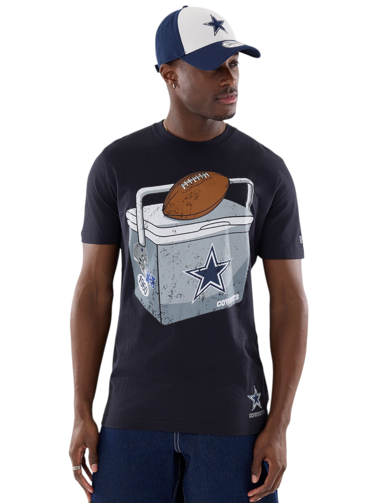 Dallas Cowboys NFL Training Cooler T-Shirt Navy