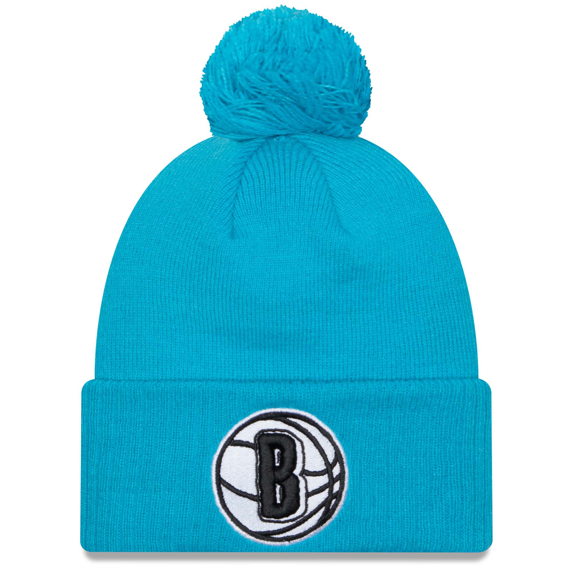 Brooklyn Nets 2023 NBA City Edition New Era Wintermütze Alternate