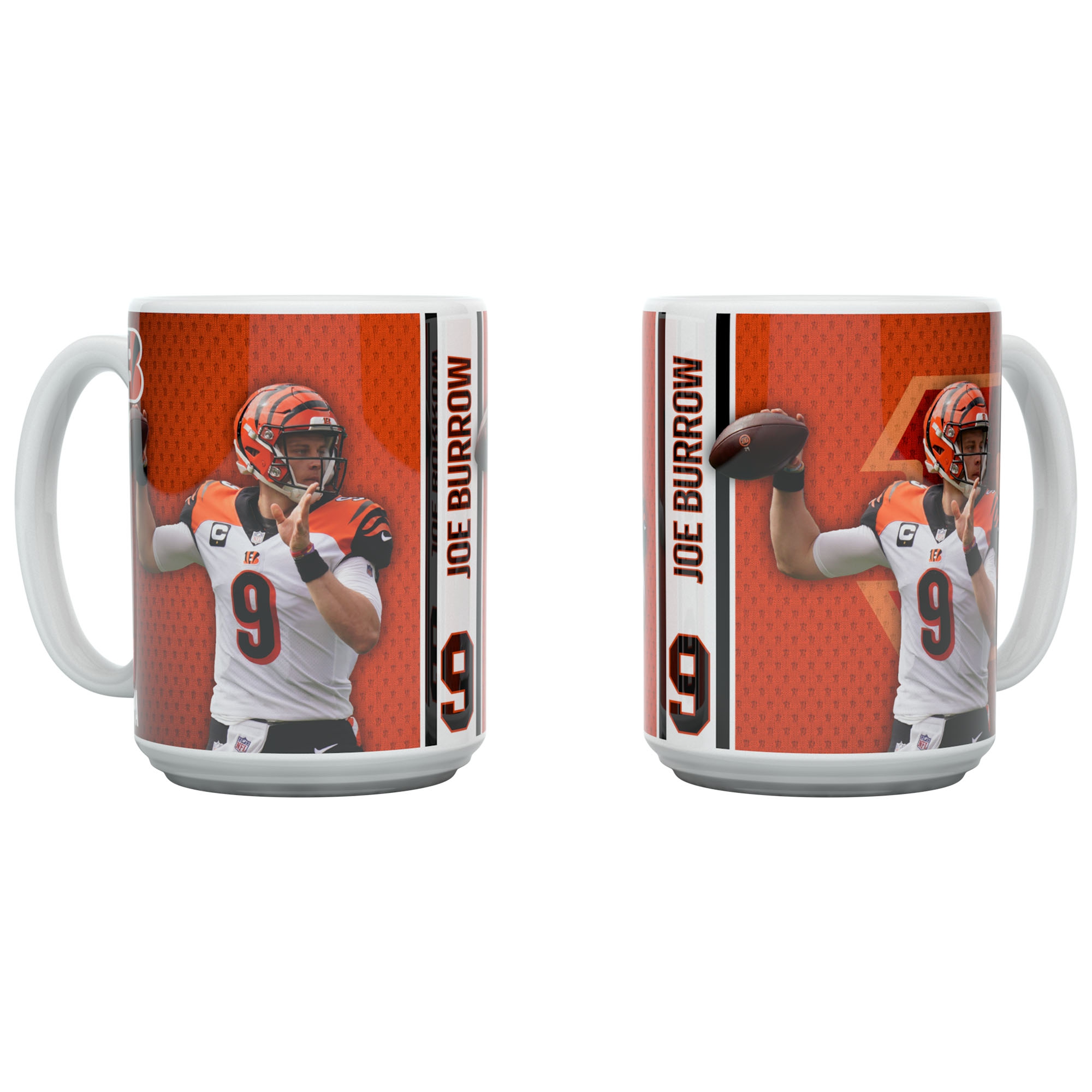 Joe Burrow Cincinnati Bengals Jumbo Becher (450 ml)