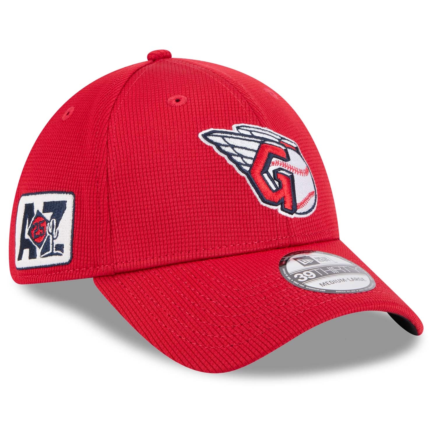 Cleveland Guardians 2025 MLB Spring Training 39THIRTY Flex Cap Rot