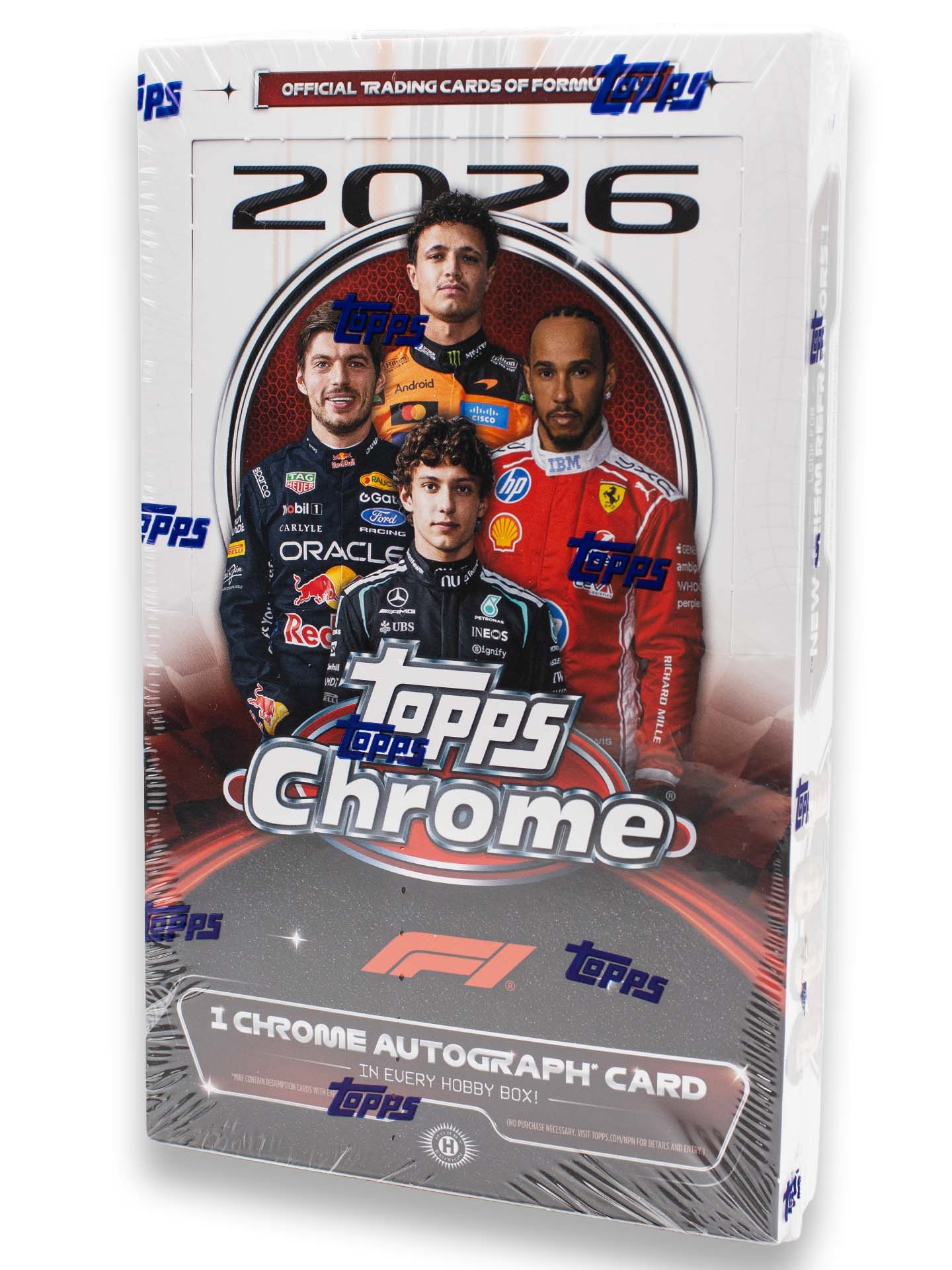 (LIVE BREAK) 2026 Topps Chrome Formula 1 (Formel 1) F1 Racing Hobby Box