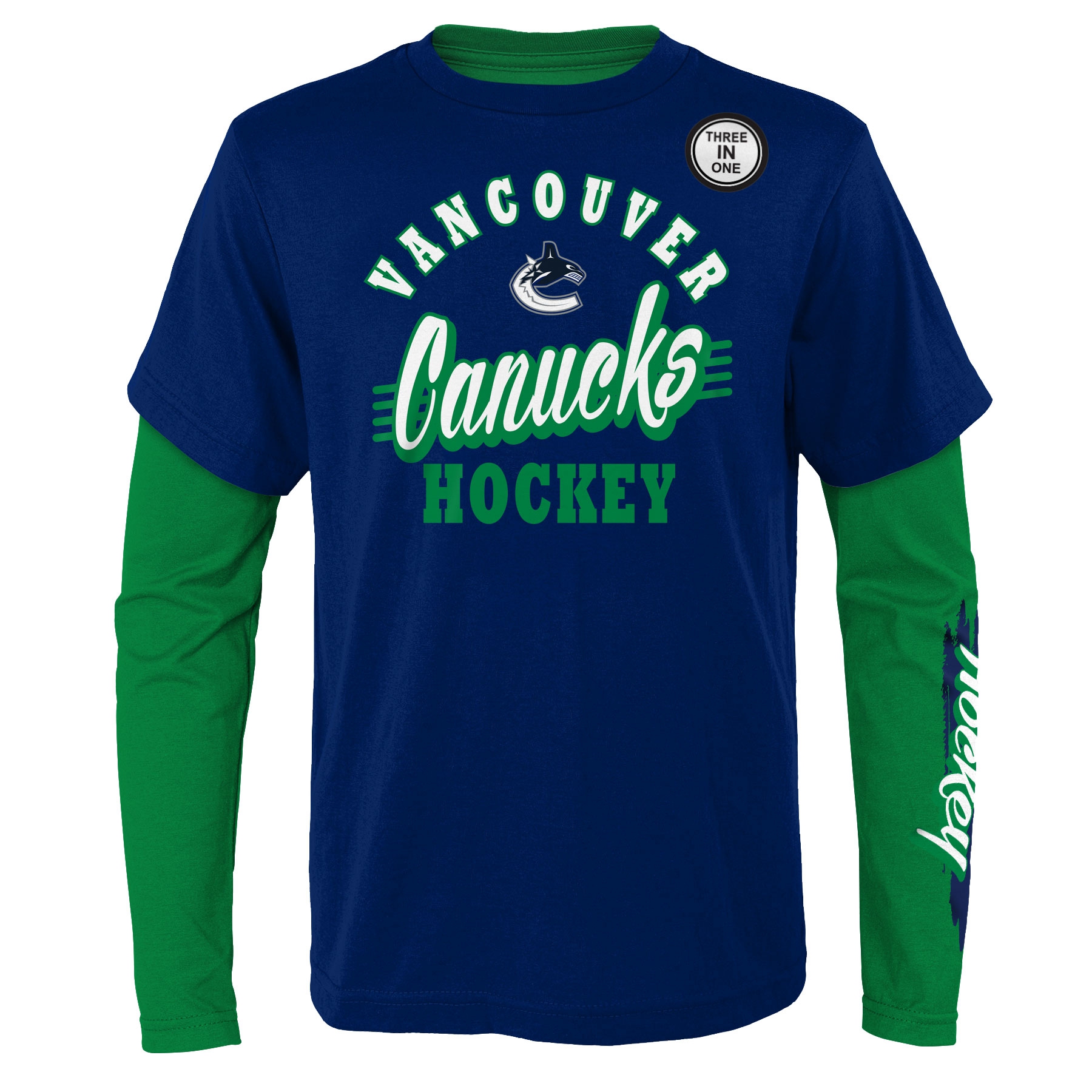 Vancouver Canucks Advantage 3-in-1 NHL Combo Shirt Set (KINDER)